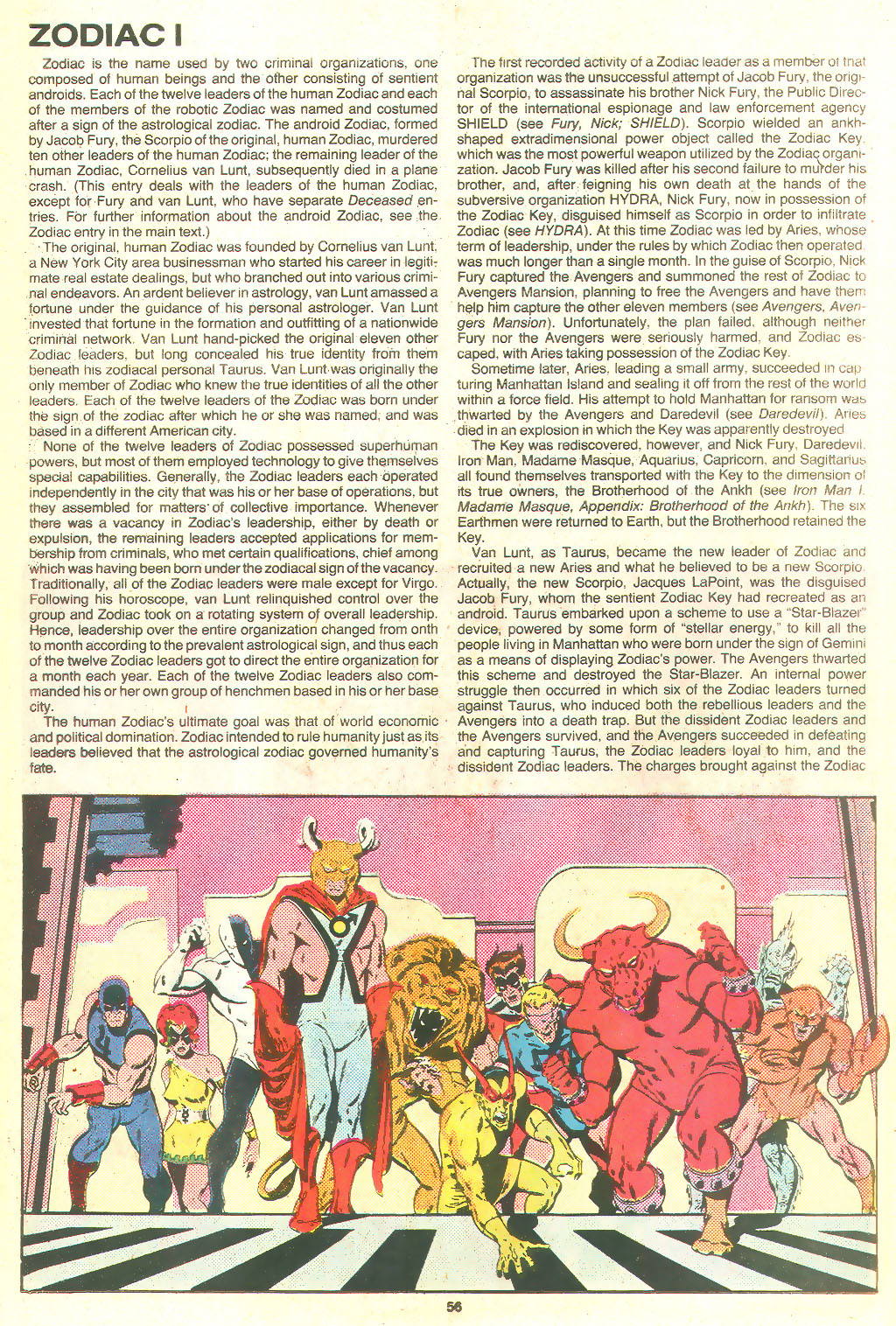 The Official Handbook of the Marvel Universe Deluxe Edition issue 20 - Page 58