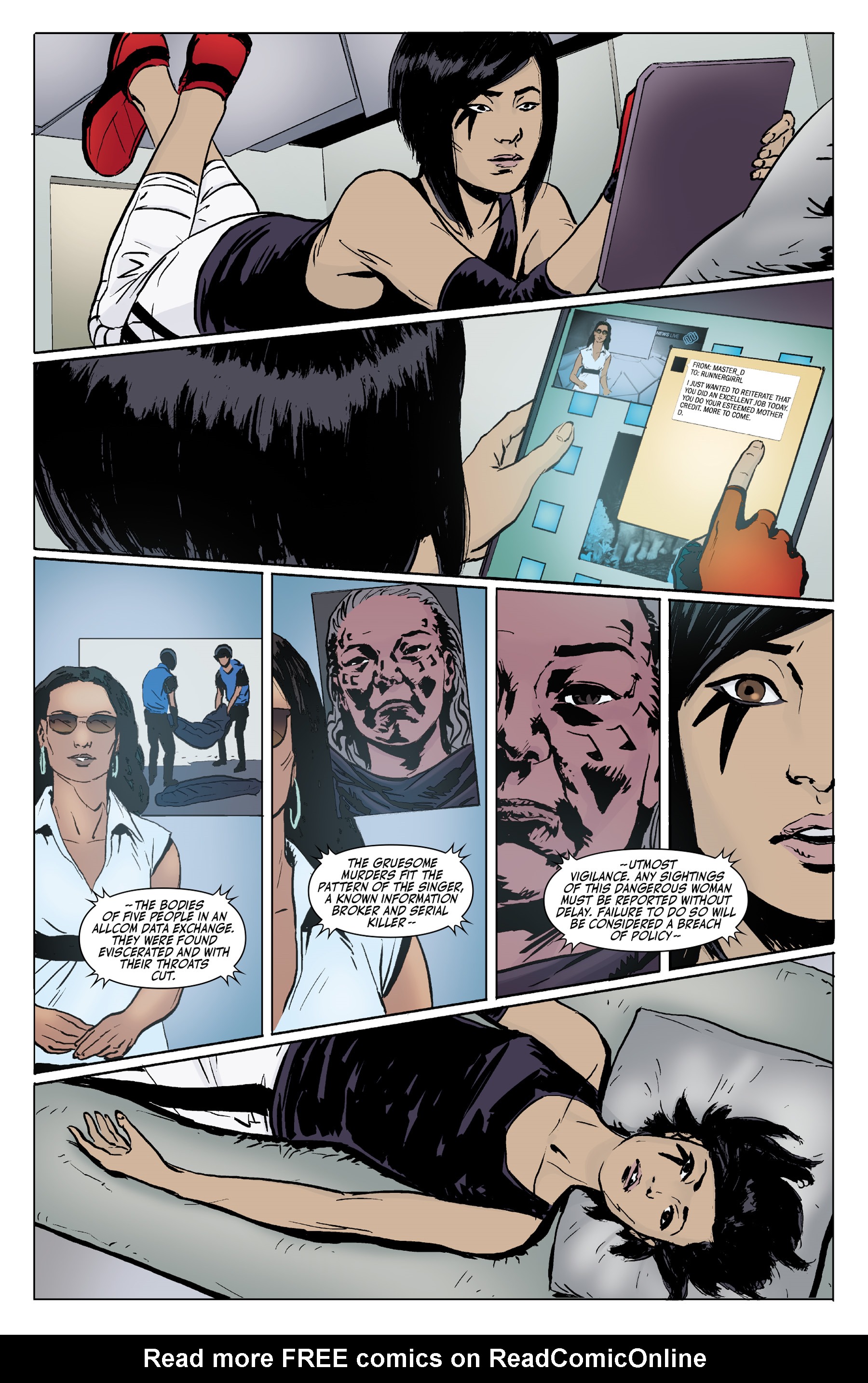 Read online Mirror's Edge: Exordium comic -  Issue #2 - 15