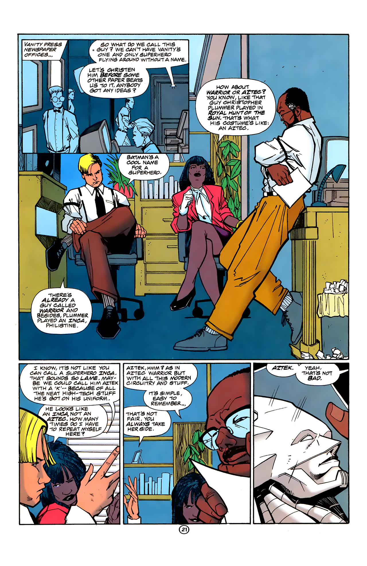 Read online Aztek: The Ultimate Man comic -  Issue #2 - 23