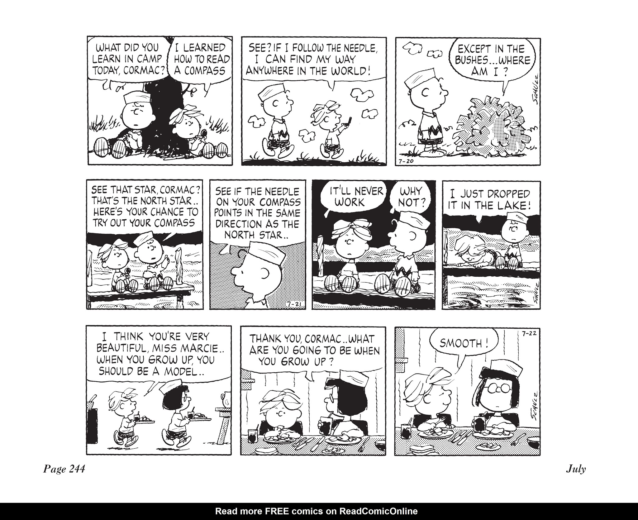 Read online The Complete Peanuts comic -  Issue # TPB 21 - 258