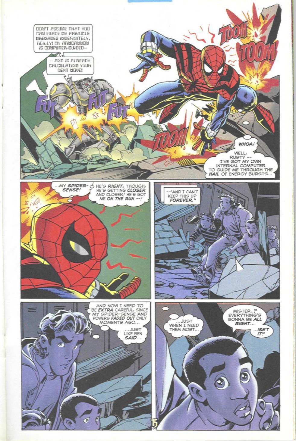 Read online The Sensational Spider-Man (1996) comic -  Issue #11 - 16