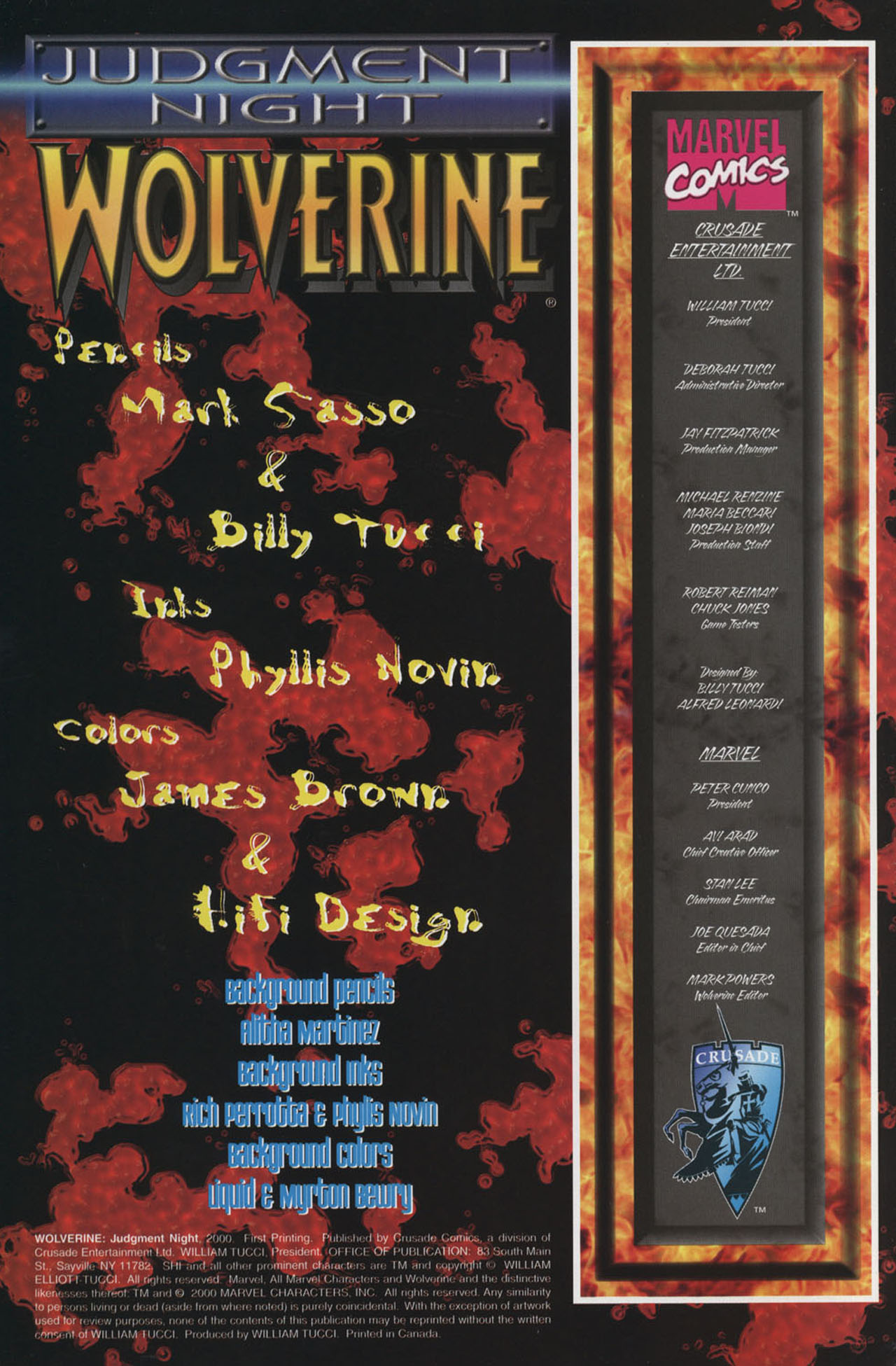 Read online Wolverine: Judgment Night comic -  Issue # Full - 2