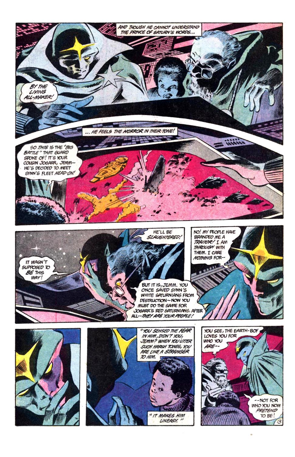 Read online Jemm, Son of Saturn comic -  Issue #11 - 14