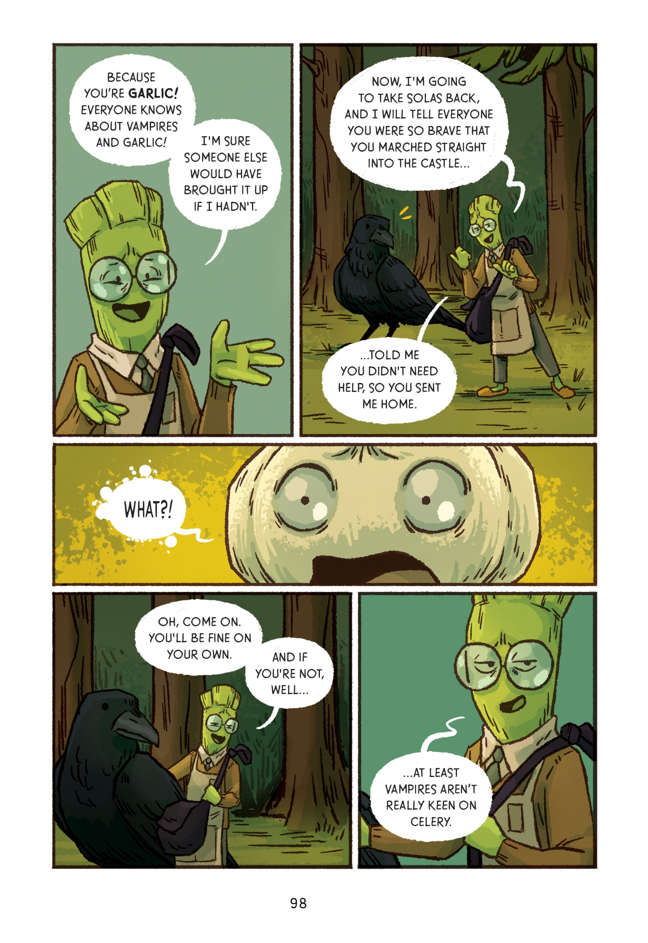 Read online Garlic and the Vampire comic -  Issue # TPB (Part 2) - 4