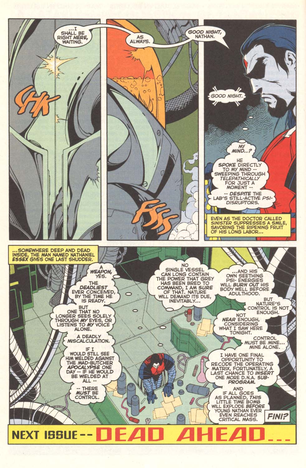 Read online X-Man comic -  Issue #-1 - 21