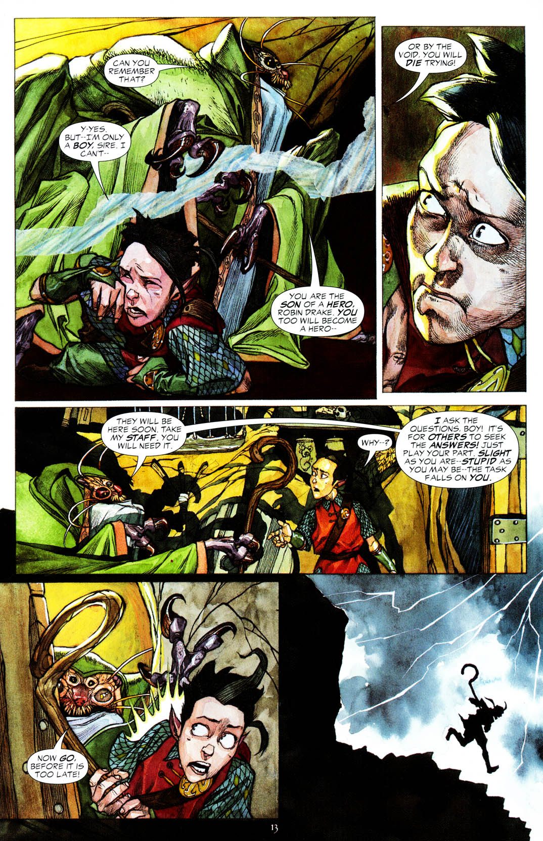 Read online JLA: Riddle of the Beast comic -  Issue # Full - 13