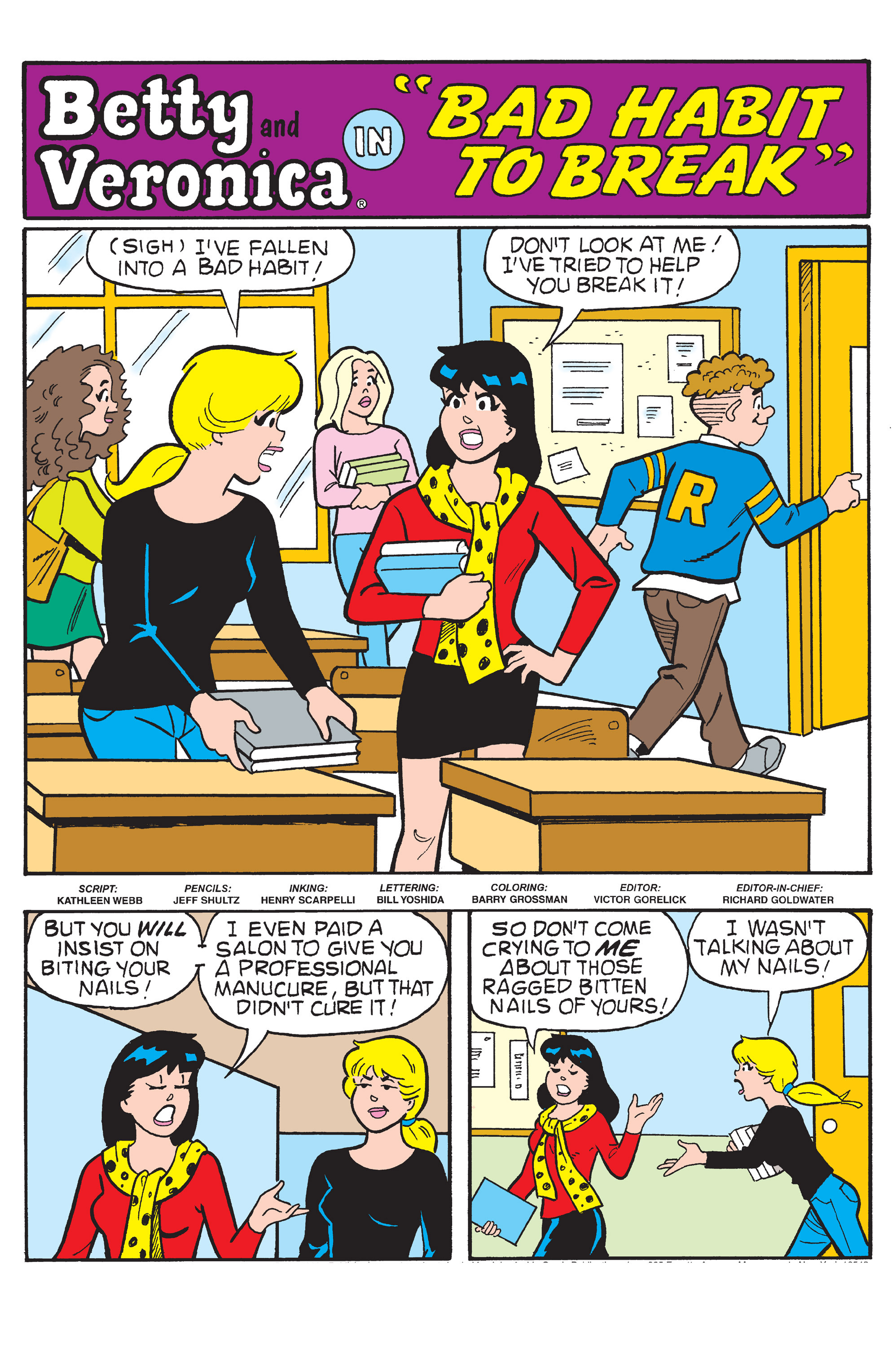 Read online Team Betty comic -  Issue # TPB - 92
