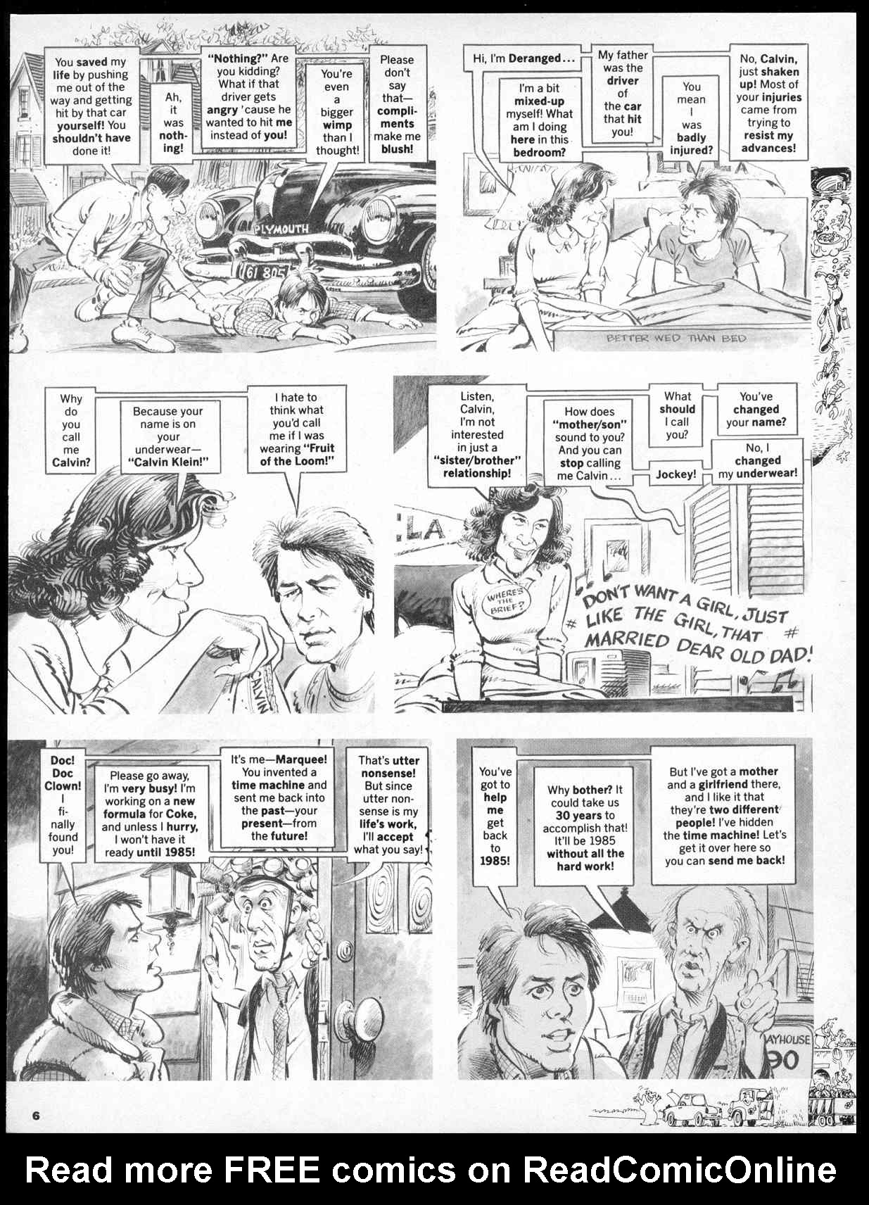 Read online MAD comic -  Issue #260 - 8