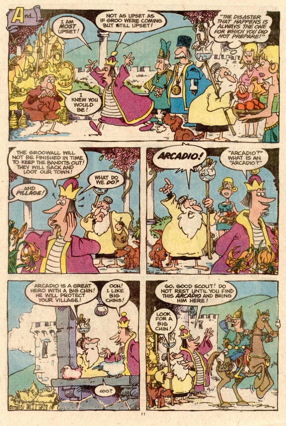 Read online Sergio Aragonés Groo the Wanderer comic -  Issue #59 - 11