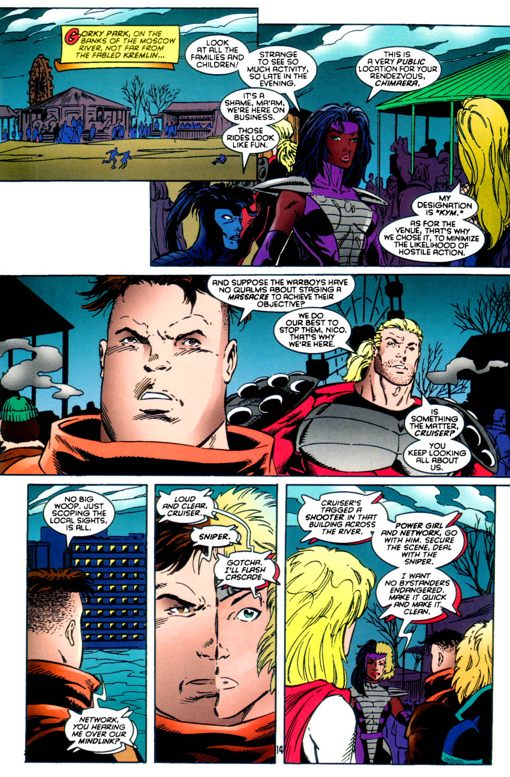 Read online Sovereign Seven comic -  Issue #32 - 14