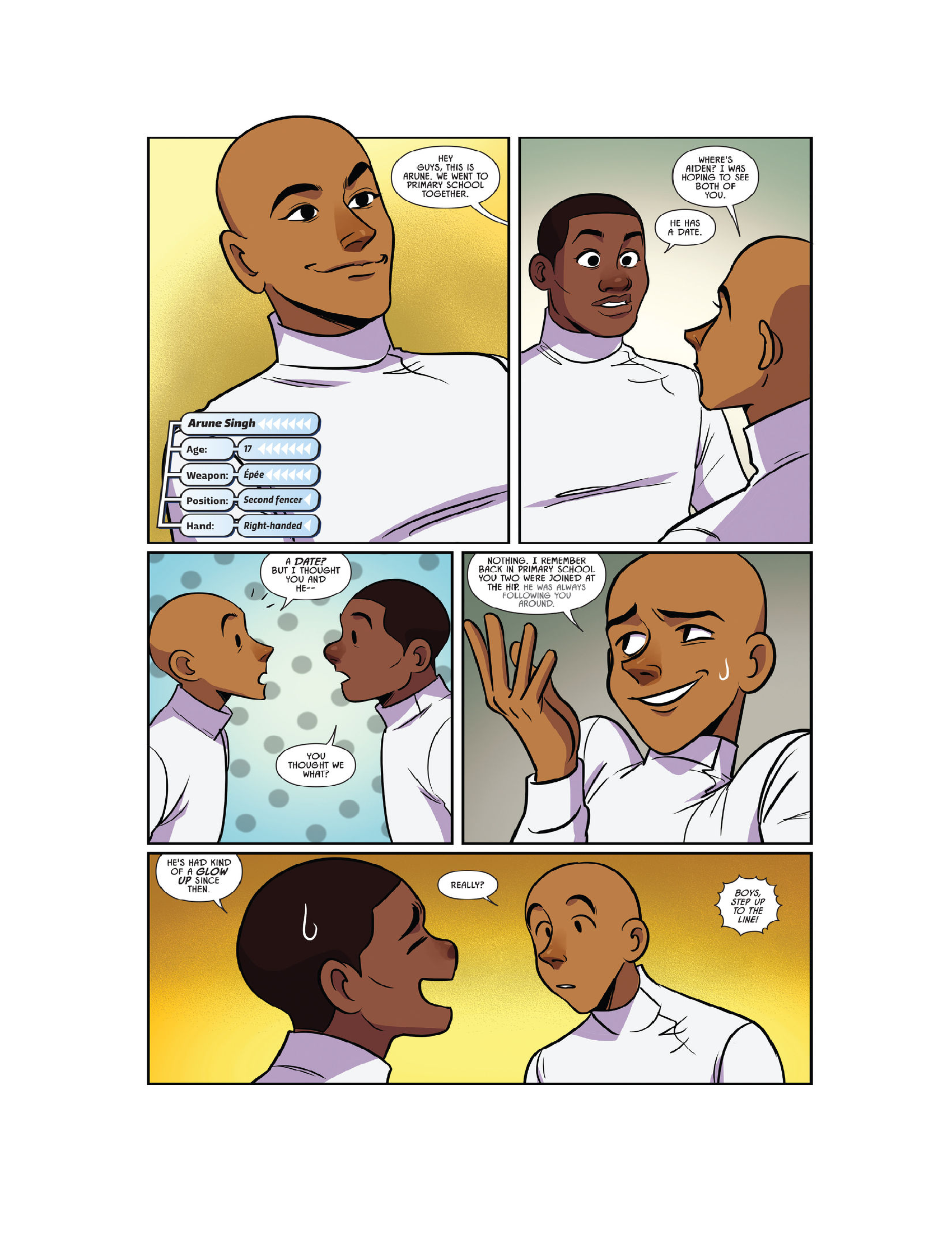 Read online Fence comic -  Issue #14 - 15