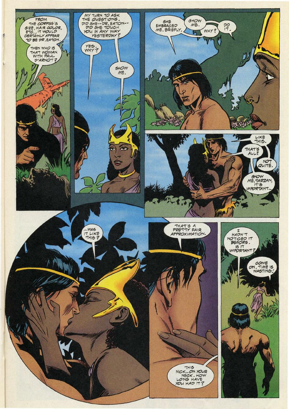 Read online Tarzan (1996) comic -  Issue #2 - 21