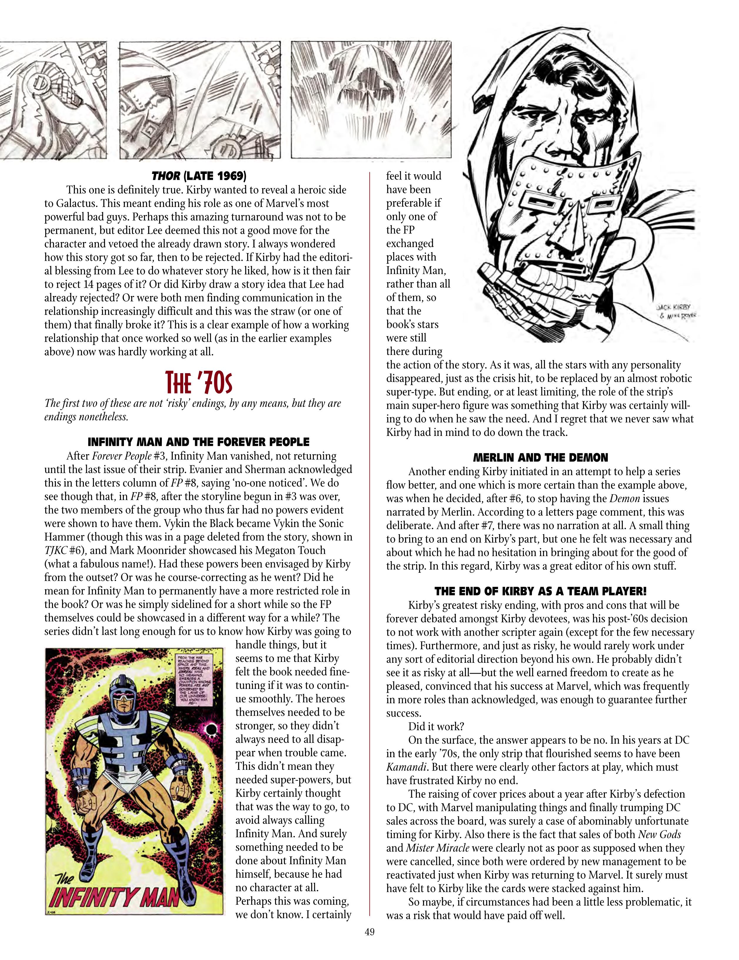 Read online The Jack Kirby Collector comic -  Issue #71 - 51