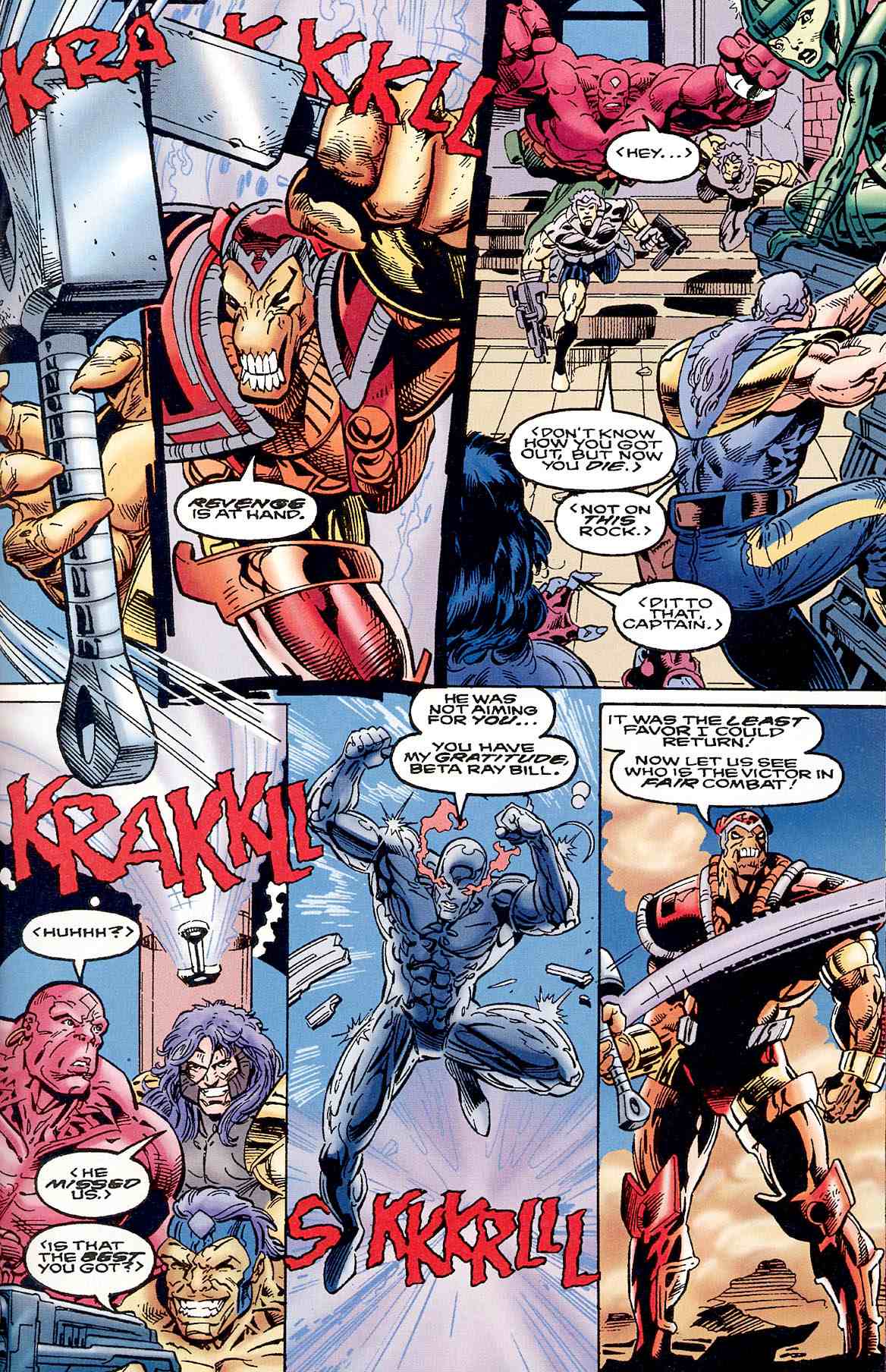 Read online Cosmic Powers Unlimited comic -  Issue #5 - 23