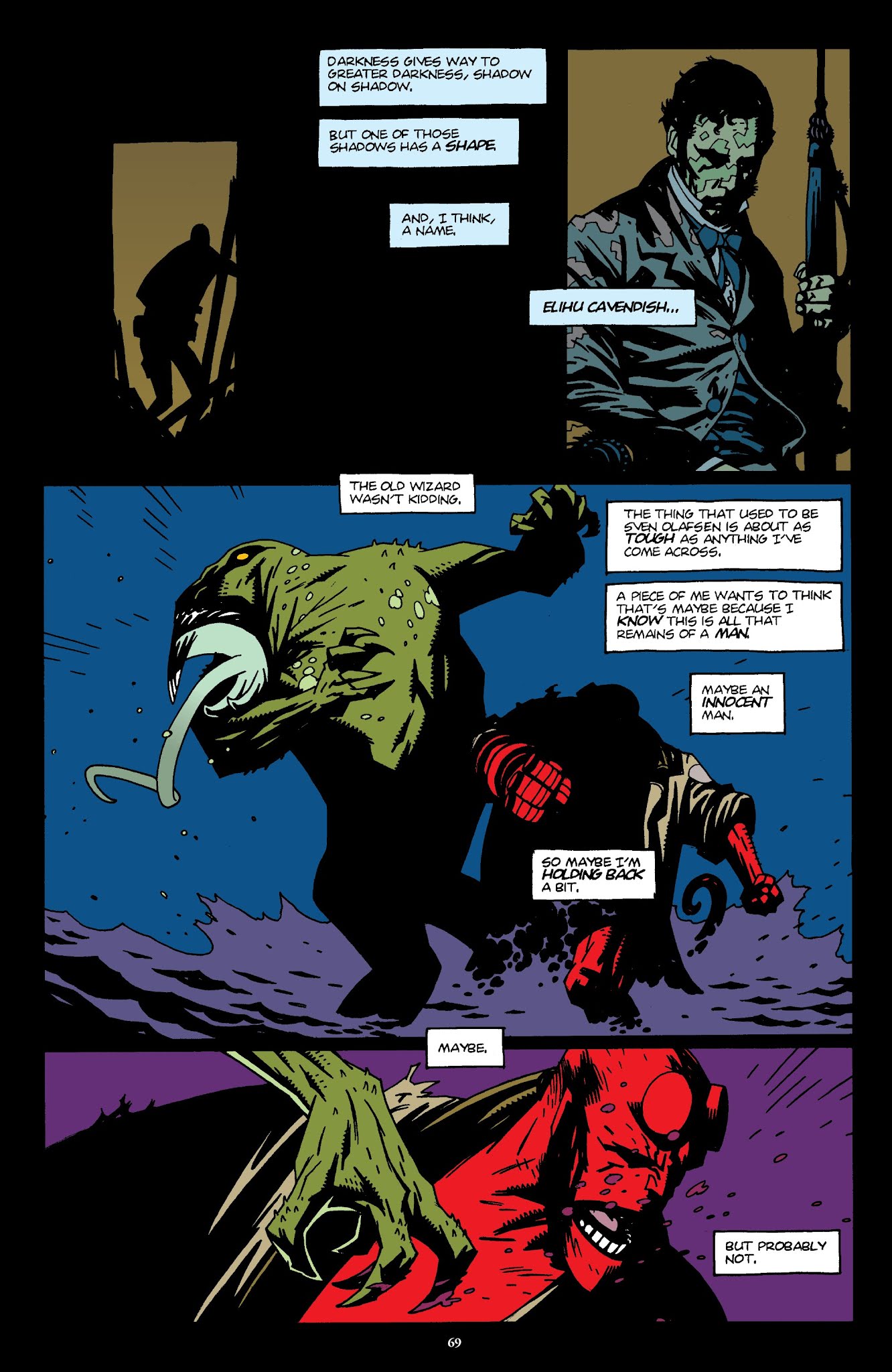 Read online Hellboy Omnibus comic -  Issue # TPB 1 (Part 1) - 70