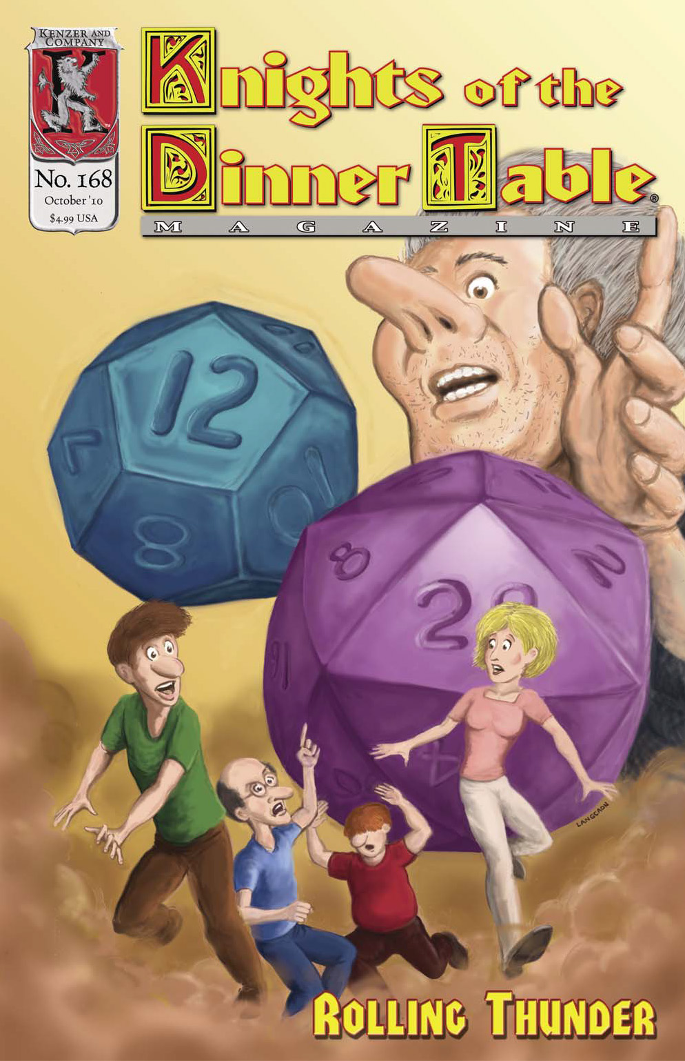 Read online Knights of the Dinner Table comic -  Issue #168 - 1