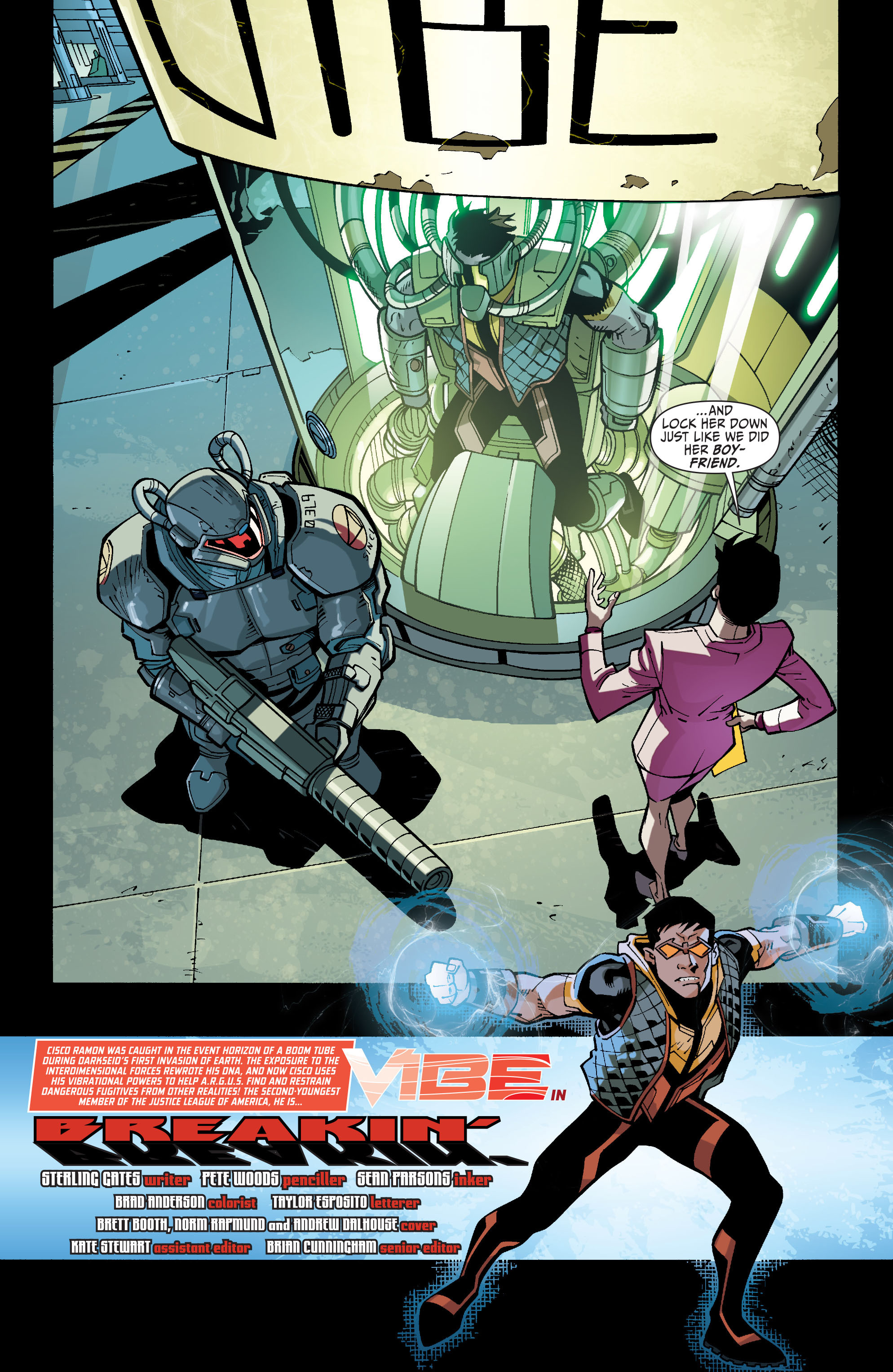 Read online Justice League of America's Vibe comic -  Issue #6 - 5