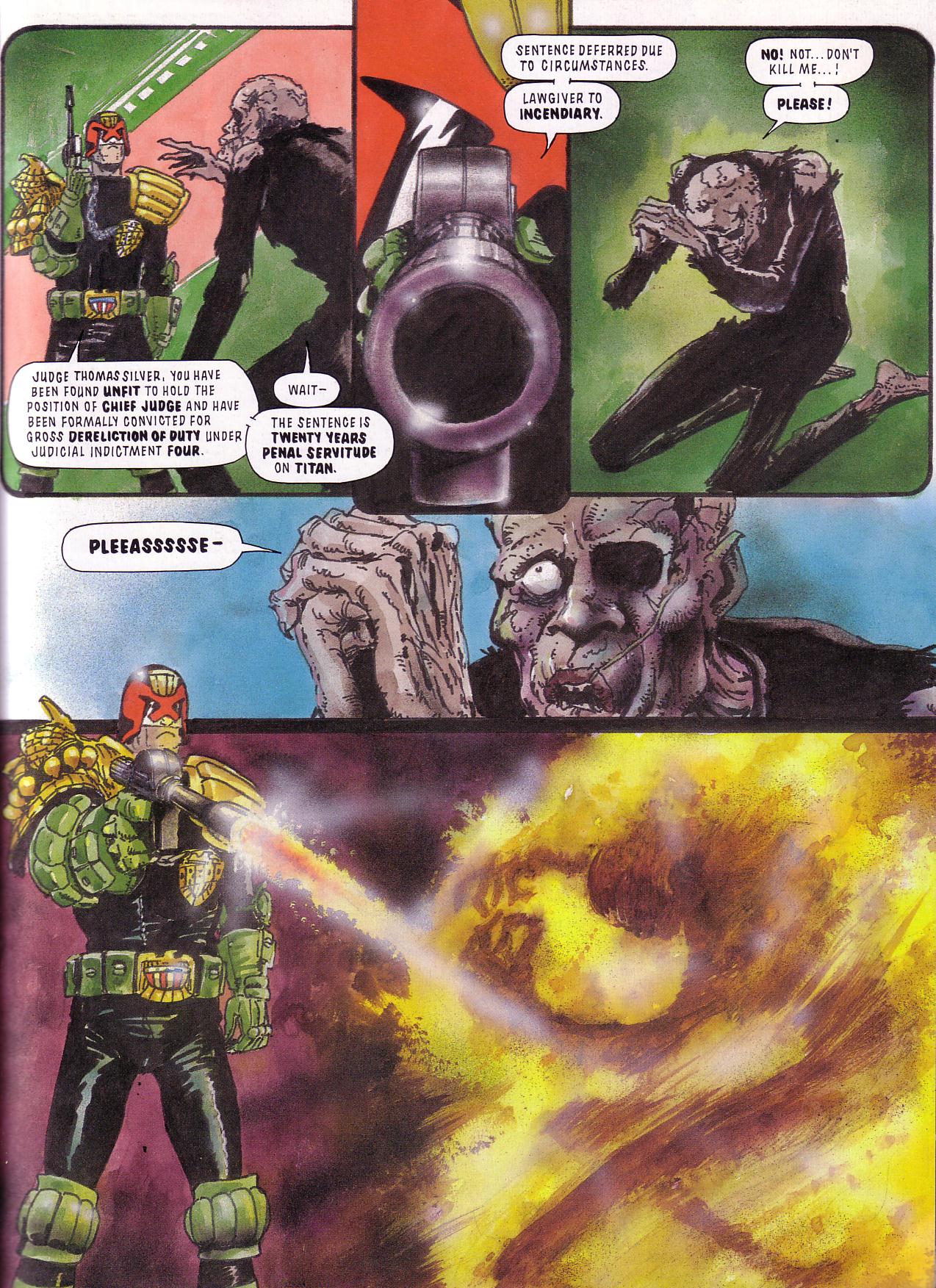 Read online Judge Dredd: Death Aid comic -  Issue # TPB - 65