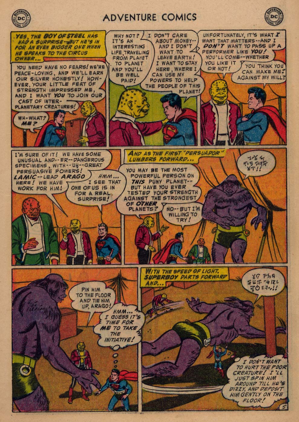 Read online Adventure Comics (1938) comic -  Issue #198 - 7