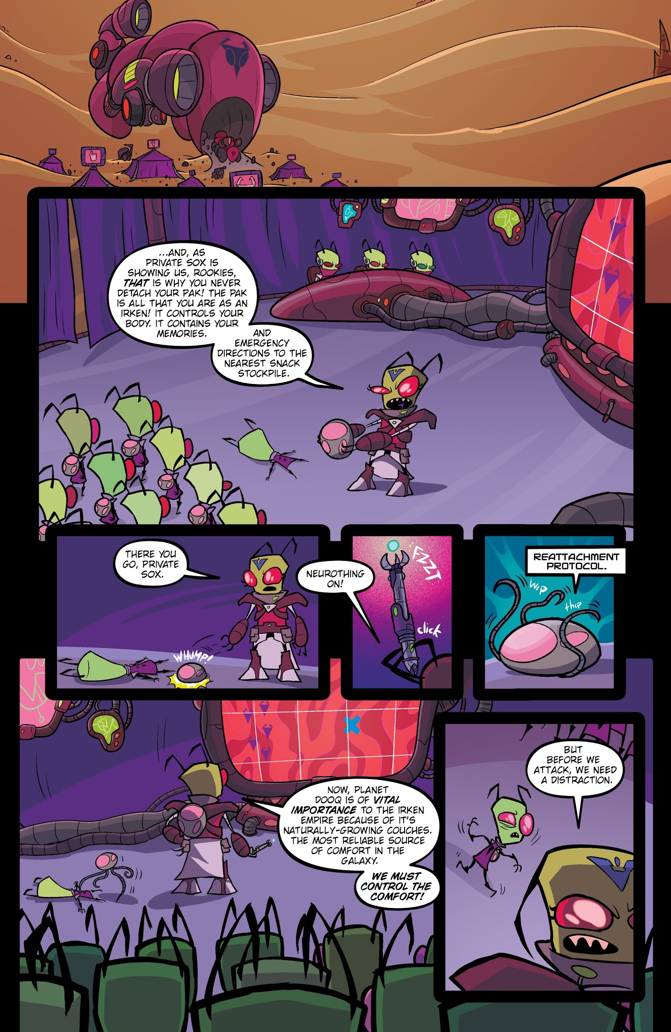 Read online Invader Zim comic -  Issue #25 - 4