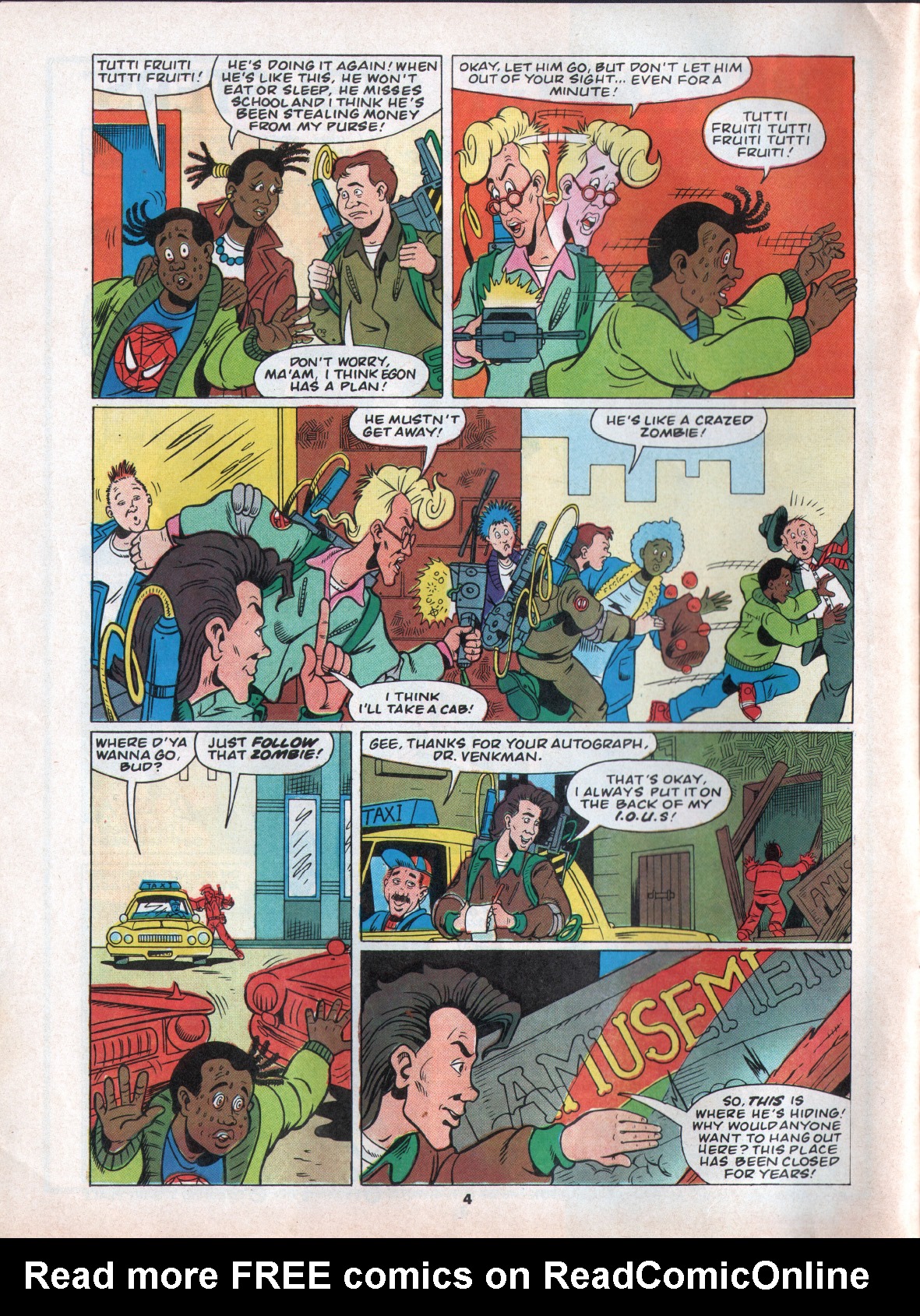 Read online The Real Ghostbusters comic -  Issue #60 - 4