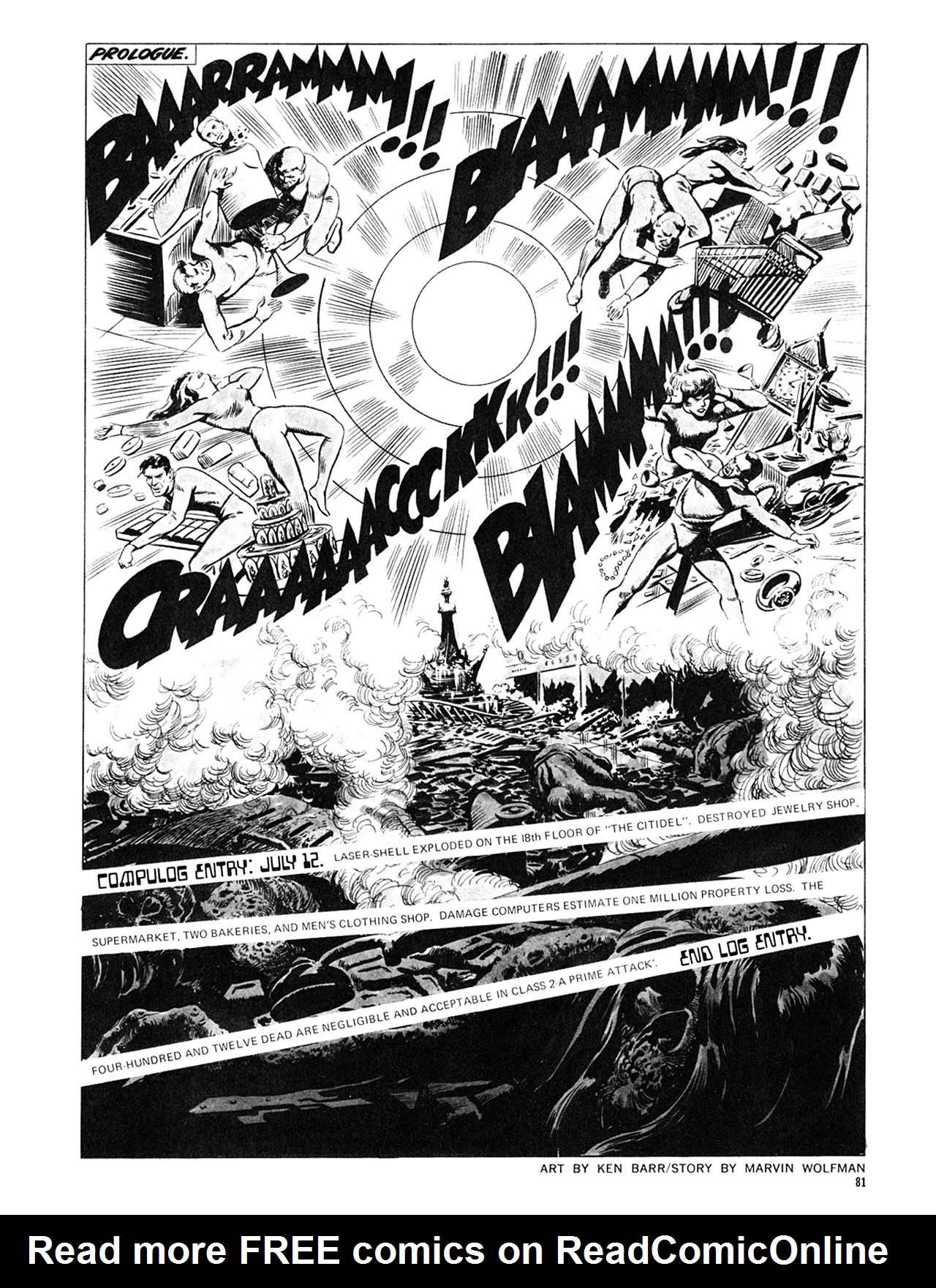 Read online Eerie Archives comic -  Issue # TPB 7 - 82