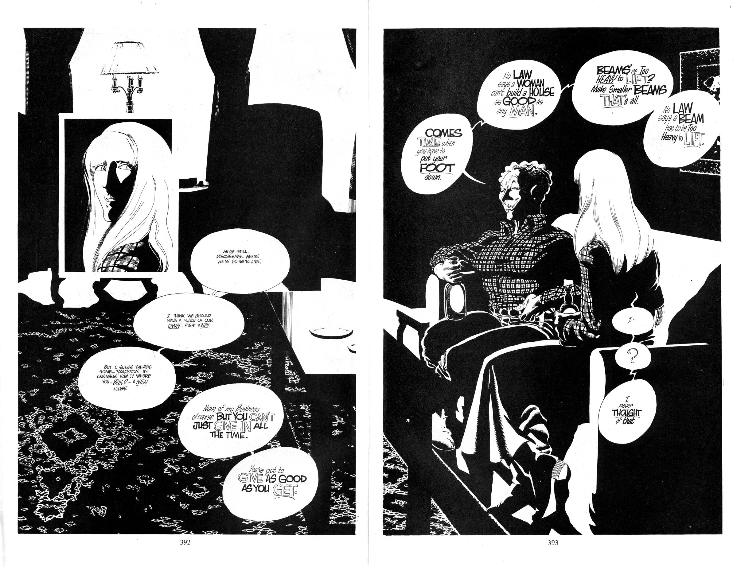 Read online Cerebus comic -  Issue #251 - 9