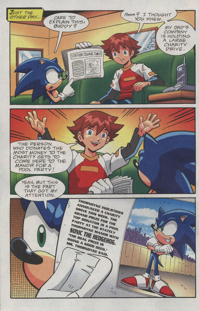 Read online Sonic X comic -  Issue #34 - 4