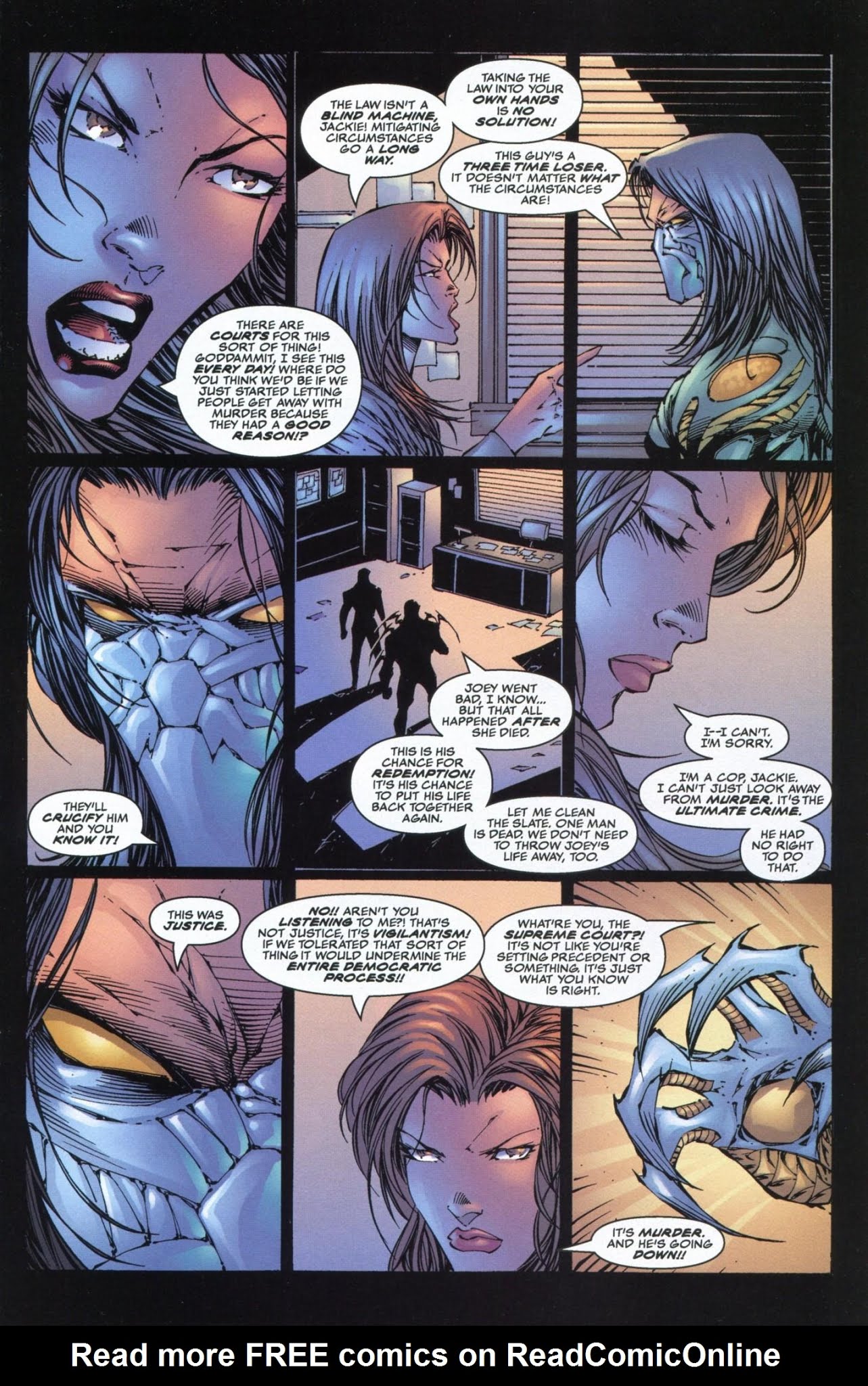 Read online Witchblade vs The Darkness comic -  Issue # Full - 11