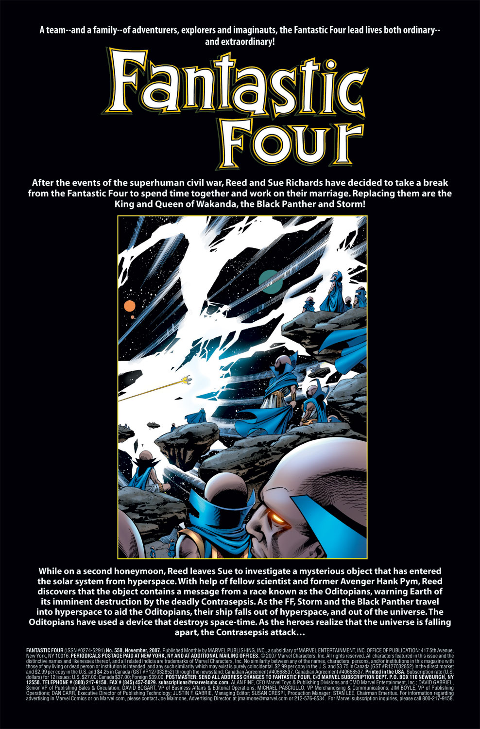 Read online Fantastic Four (1961) comic -  Issue #550 - 2