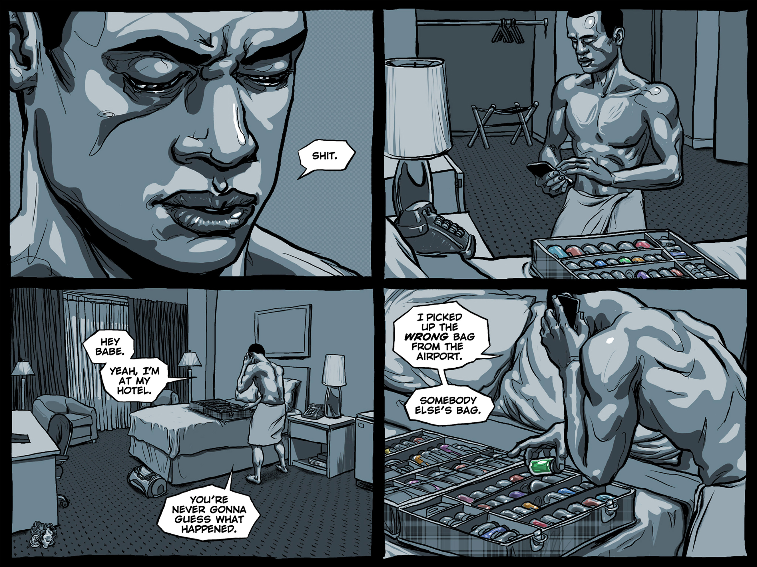 Read online False Positive comic -  Issue #1 - 9