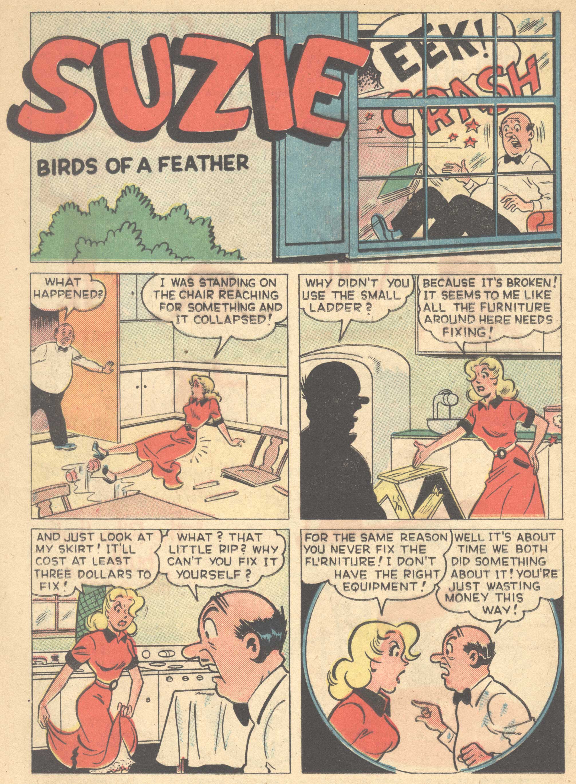 Read online Suzie Comics comic -  Issue #89 - 16