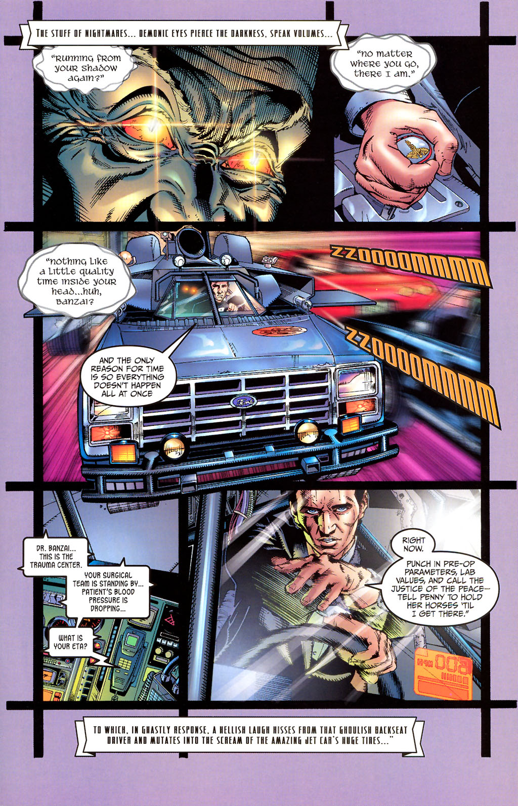 Read online Buckaroo Banzai: Return of the Screw (2006) comic -  Issue #1 - 3