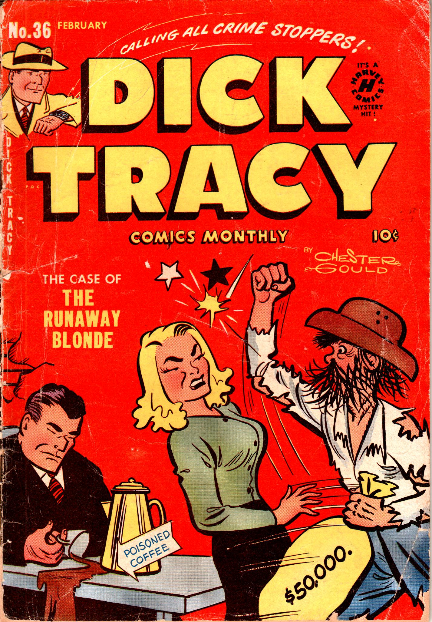 Read online Dick Tracy comic -  Issue #37 - 1