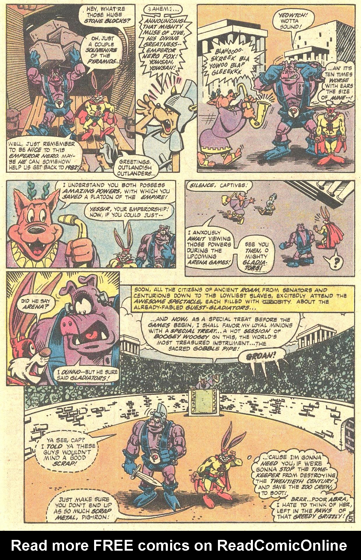 Read online Captain Carrot and His Amazing Zoo Crew! comic -  Issue #9 - 6