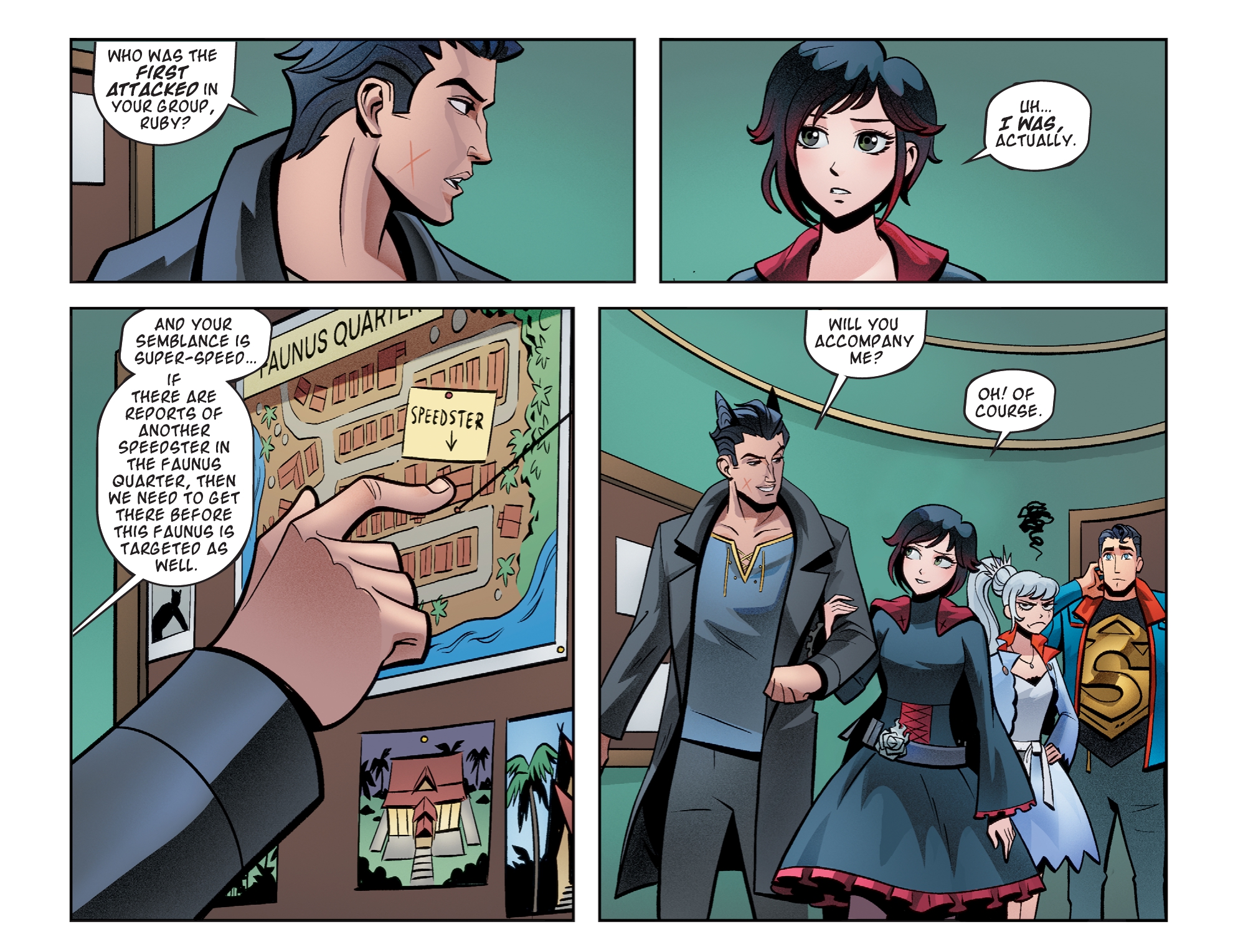 Read online RWBY/Justice League comic -  Issue #4 - 18