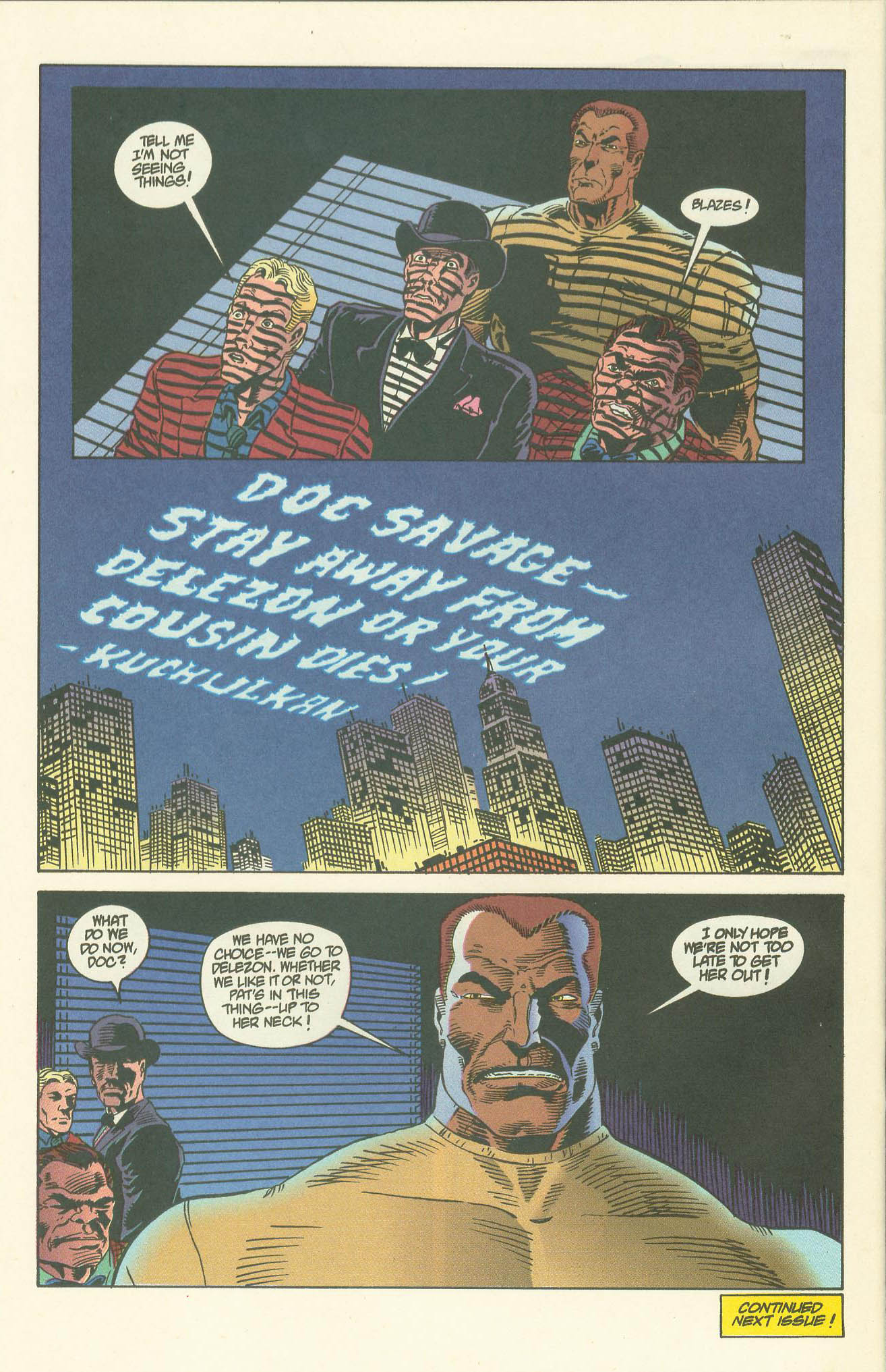 Read online Doc Savage: Curse of the Fire God comic -  Issue # TPB - 25