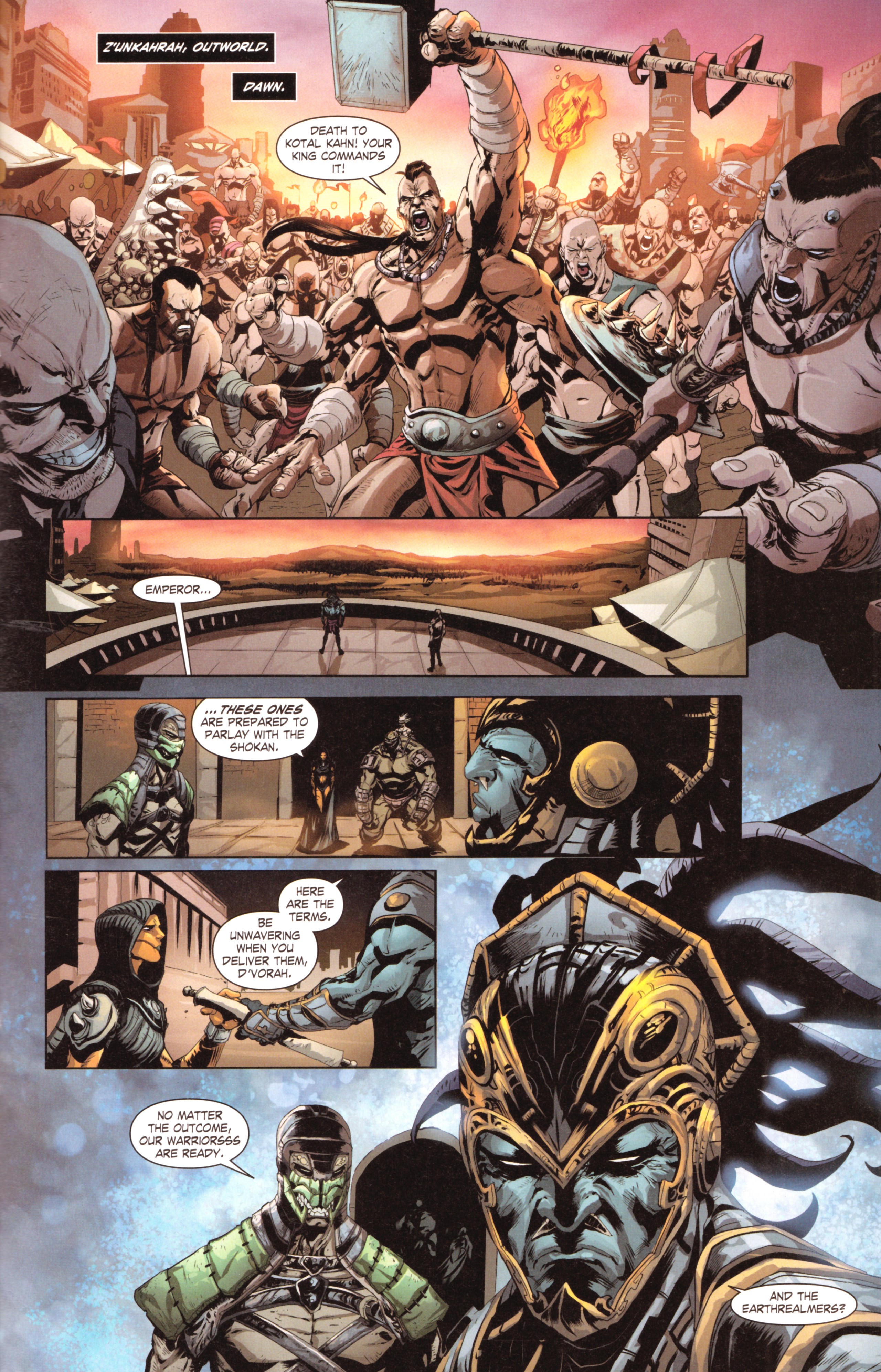 Read online Mortal Kombat X [II] comic -  Issue #5 - 27