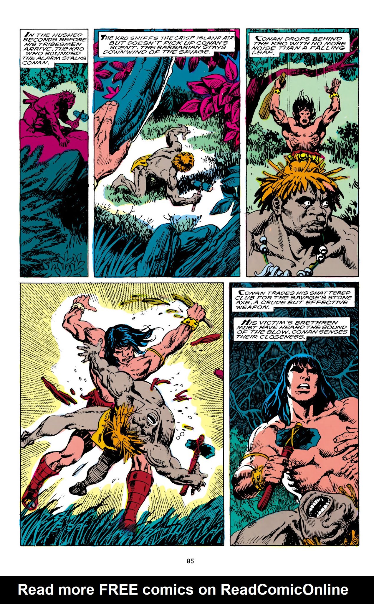 Read online The Chronicles of Conan comic -  Issue # TPB 28 (Part 1) - 85