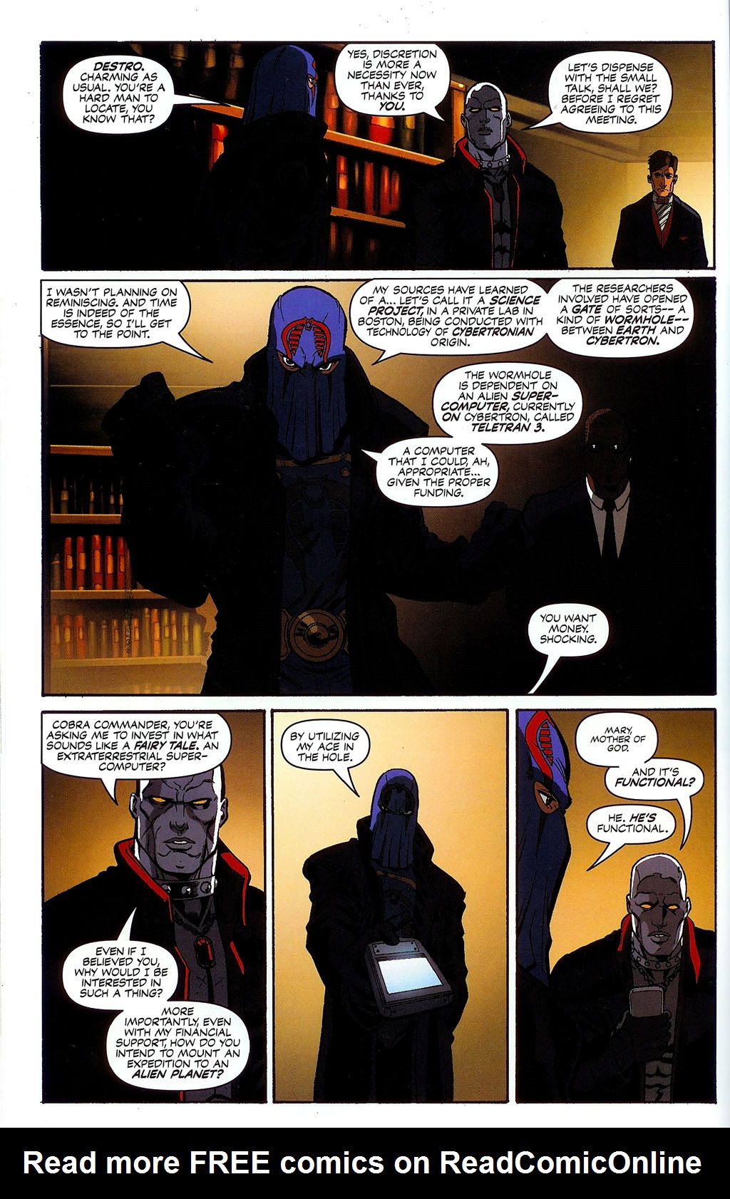 Read online G.I. Joe vs. The Transformers II comic -  Issue #1 - 11