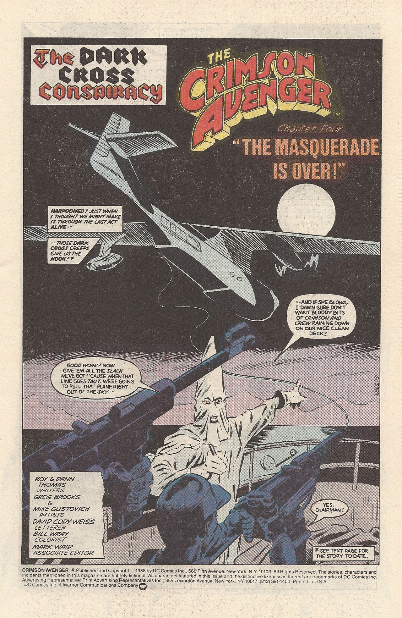 Read online Crimson Avenger comic -  Issue #4 - 3