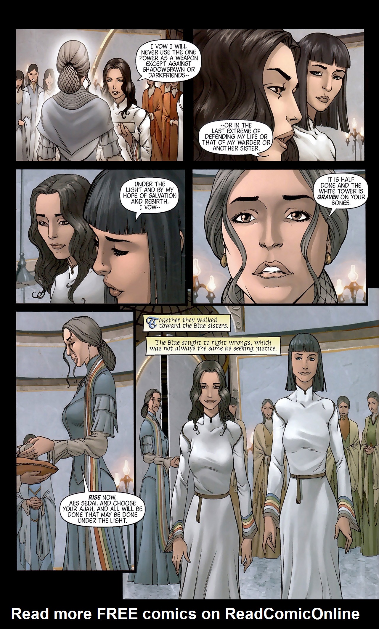 Read online Robert Jordan's The Wheel of Time: New Spring comic -  Issue #4 - 22