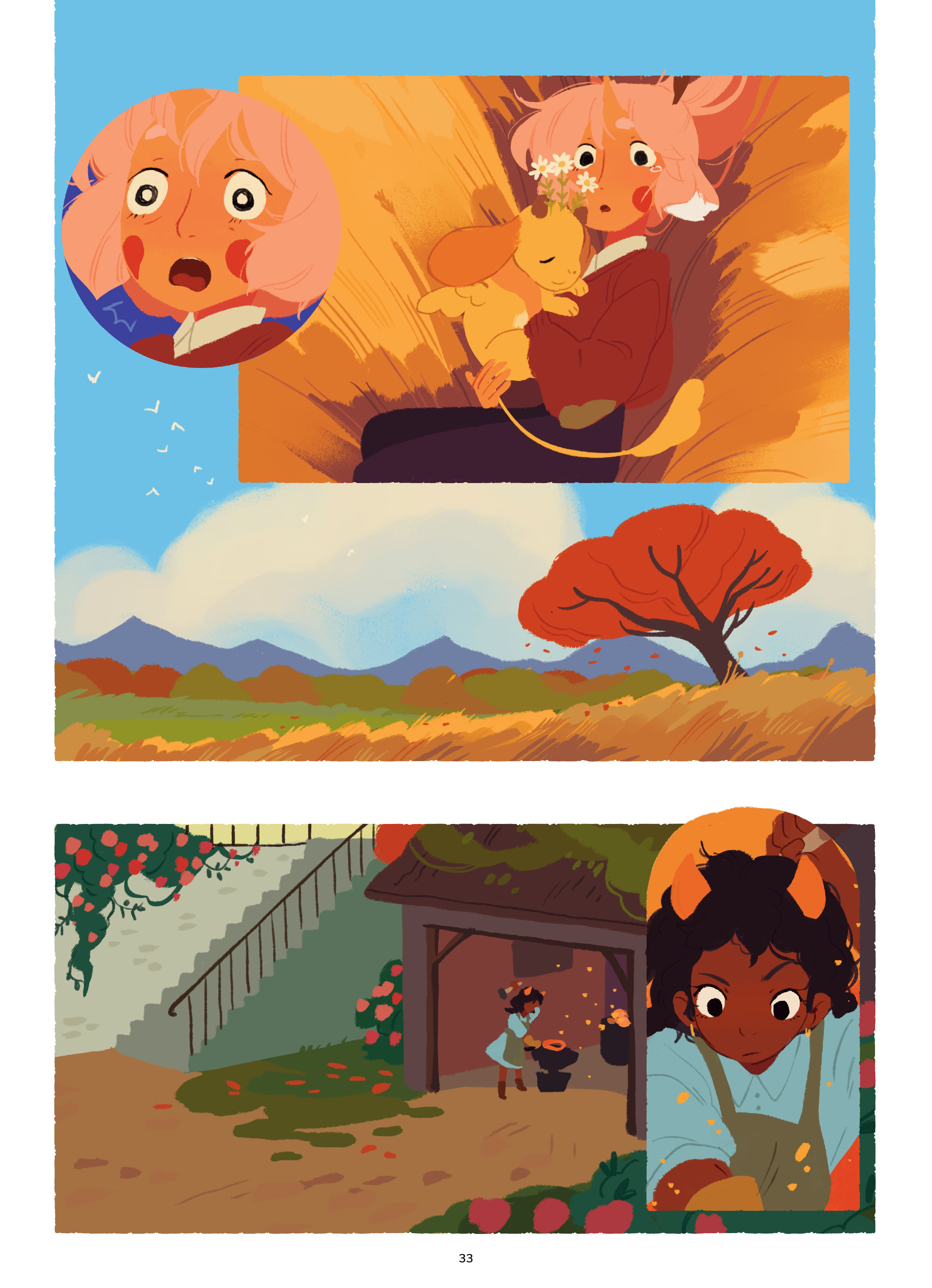 Read online The Tea Dragon Series comic -  Issue # The Tea Dragon Tapestry - 34