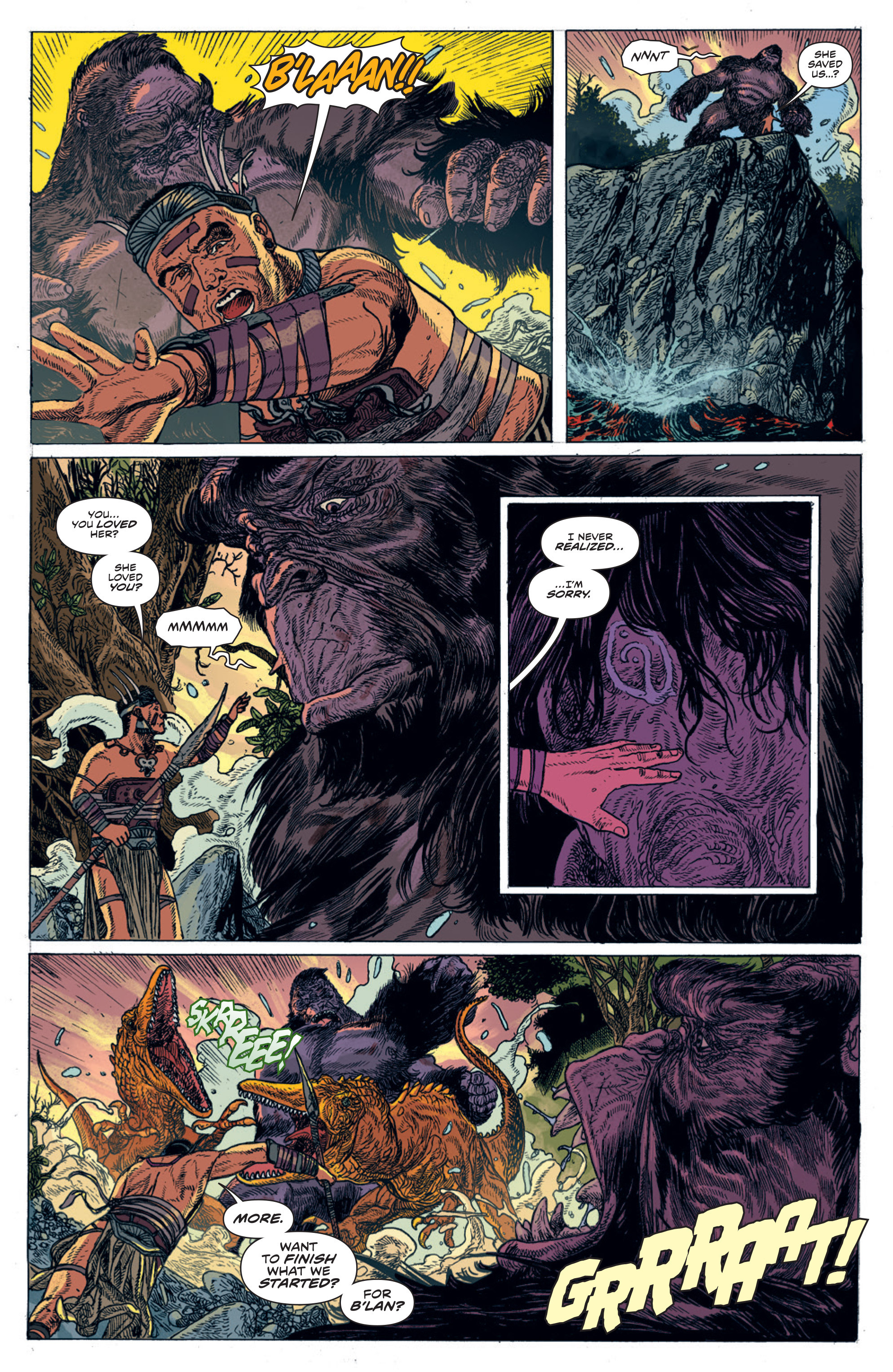 Read online Kong Of Skull Island comic -  Issue #4 - 8