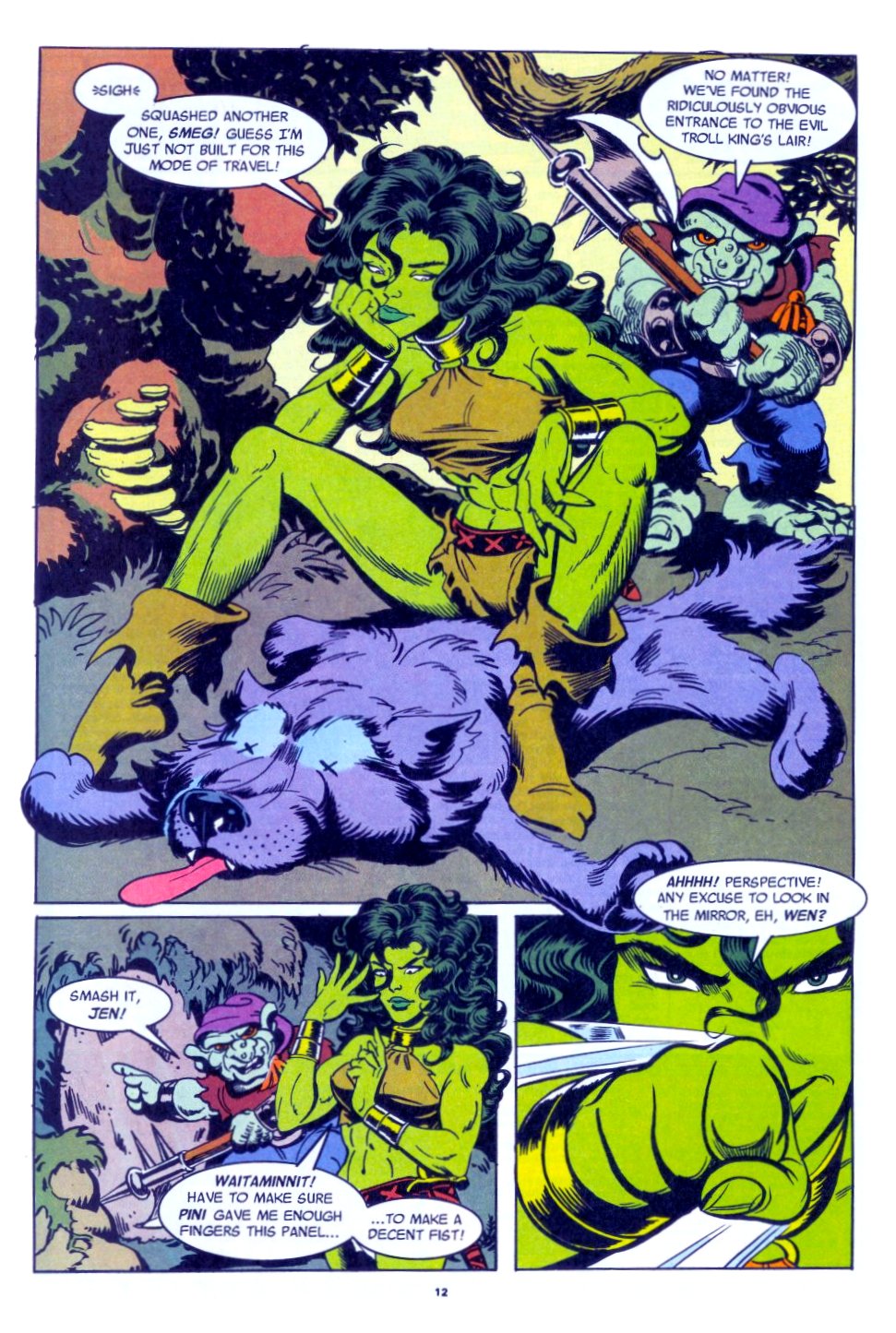 Read online The Sensational She-Hulk comic -  Issue #50 - 10