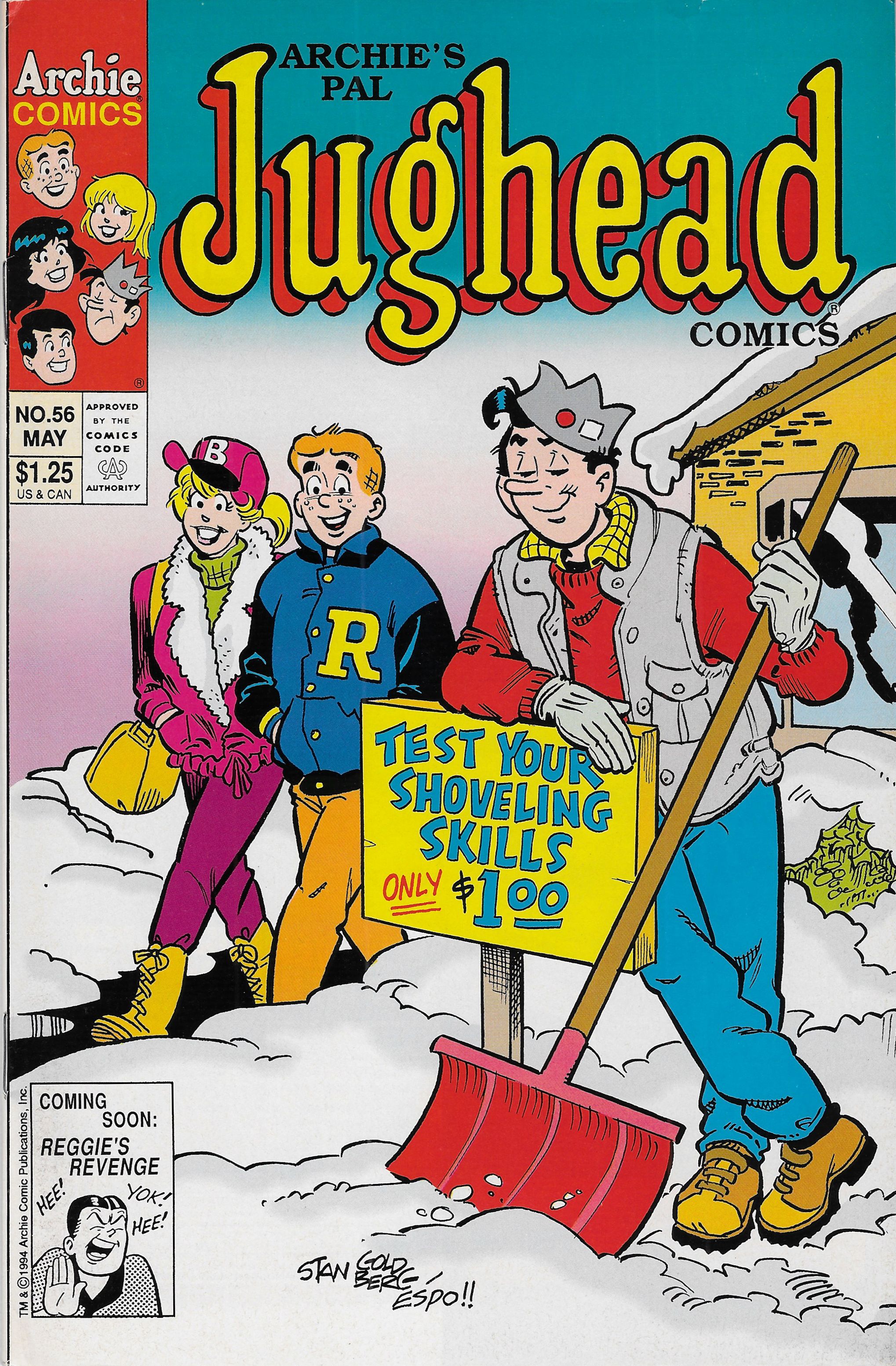 Read online Archie's Pal Jughead Comics comic -  Issue #56 - 1