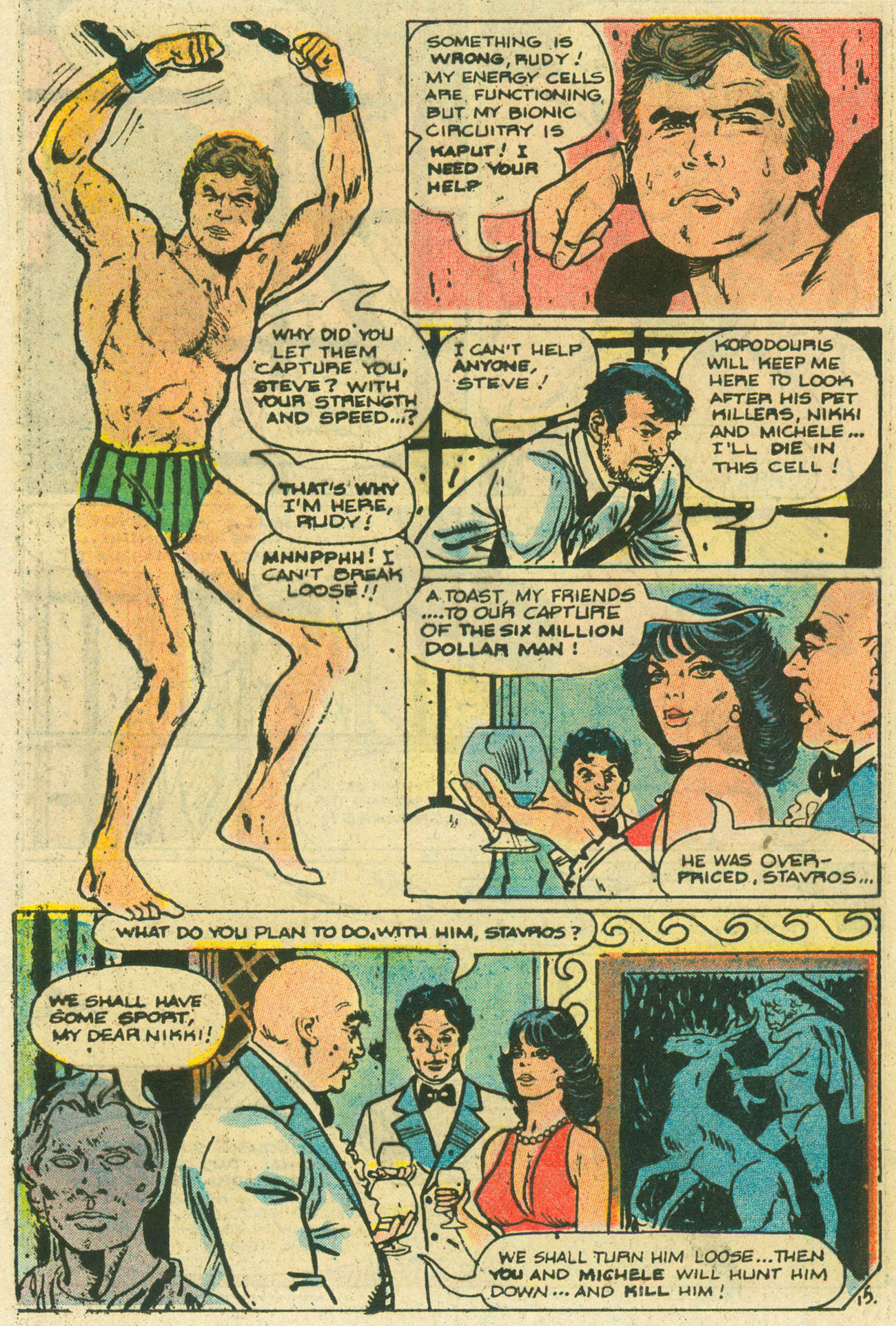 Read online The Six Million Dollar Man [comic] comic -  Issue #9 - 20