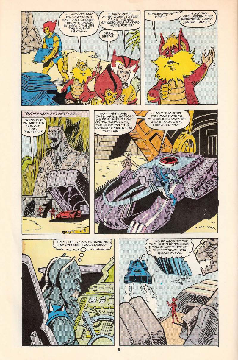Read online ThunderCats (1987) comic -  Issue #1 - 8