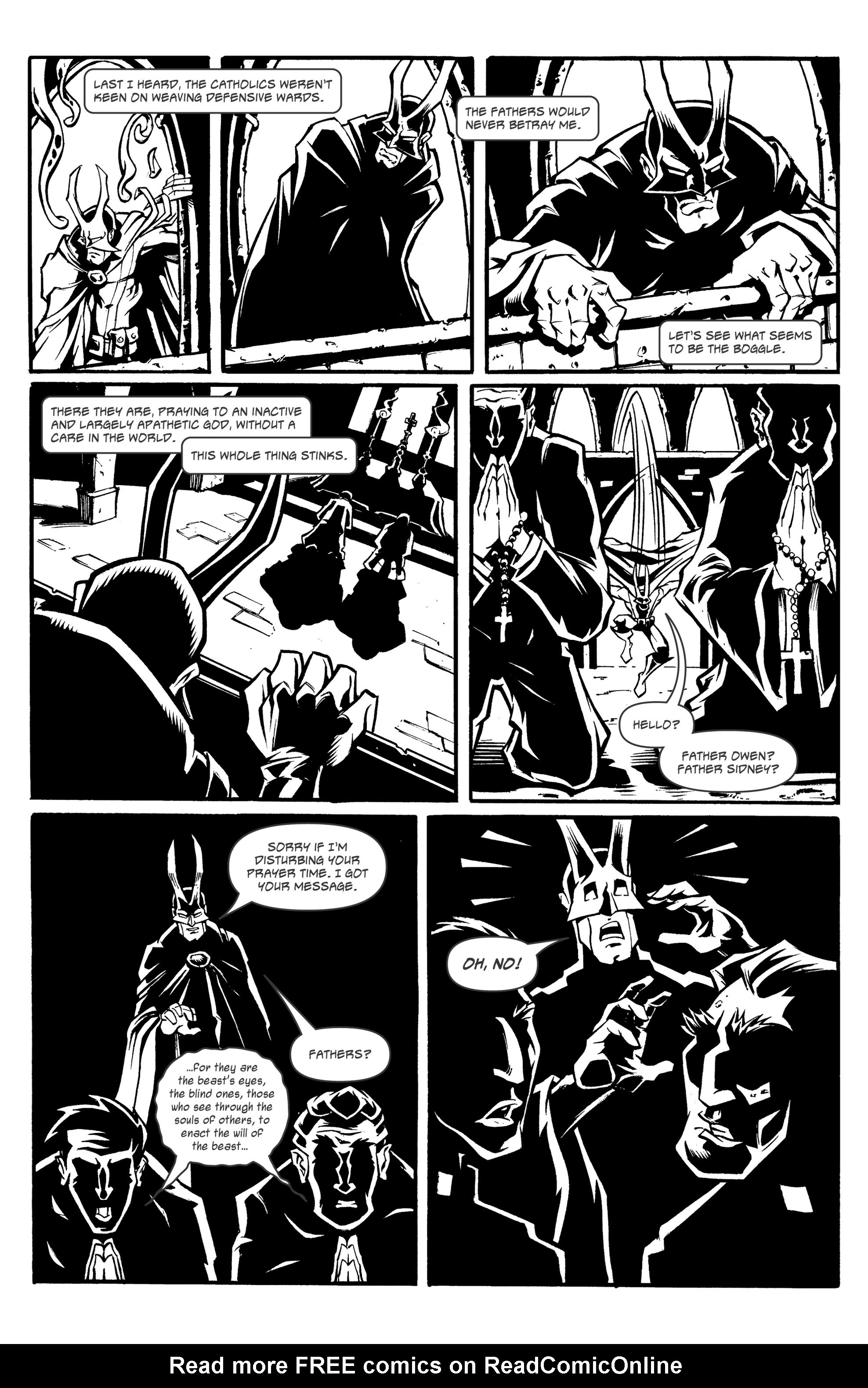 Read online Lucifer Fawkes: The Blind Ones comic -  Issue # Full - 8