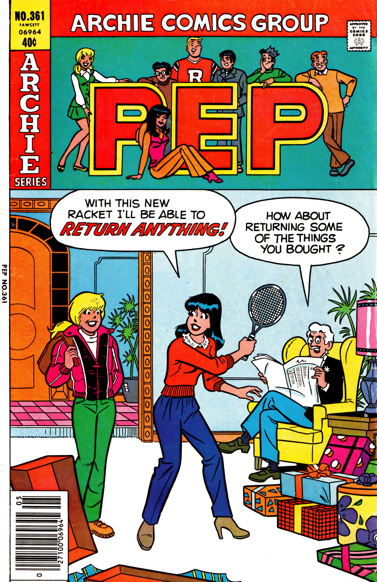 Read online Pep Comics comic -  Issue #361 - 1